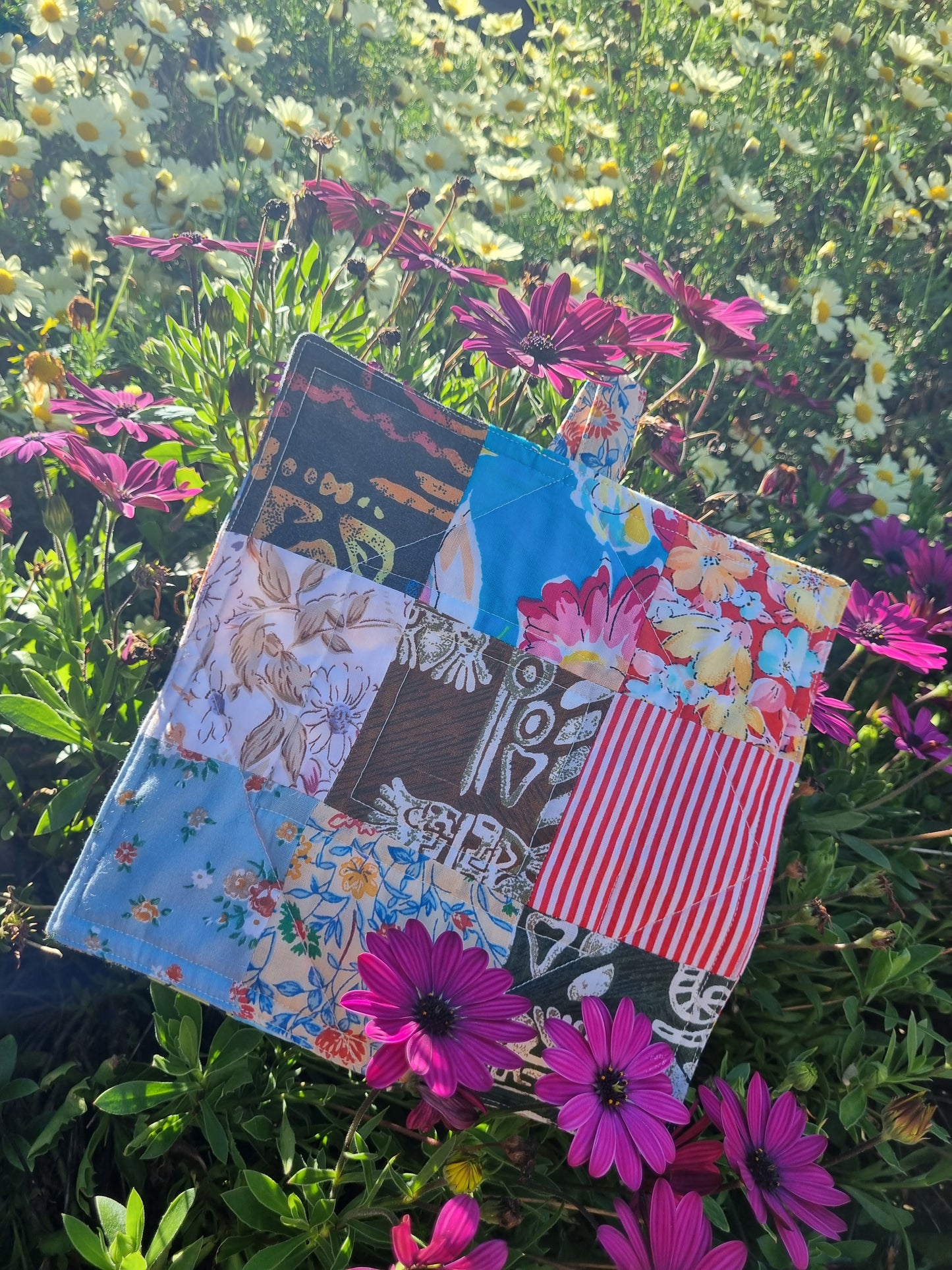 Grandma's Patchwork Oven-Mitt