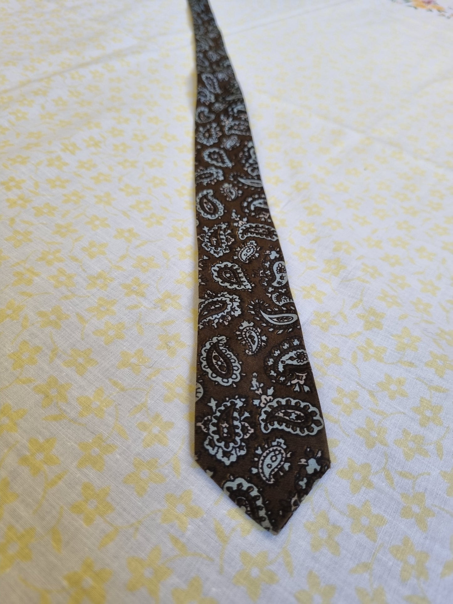 Thin Paisley Tie By Parisian (NZ)