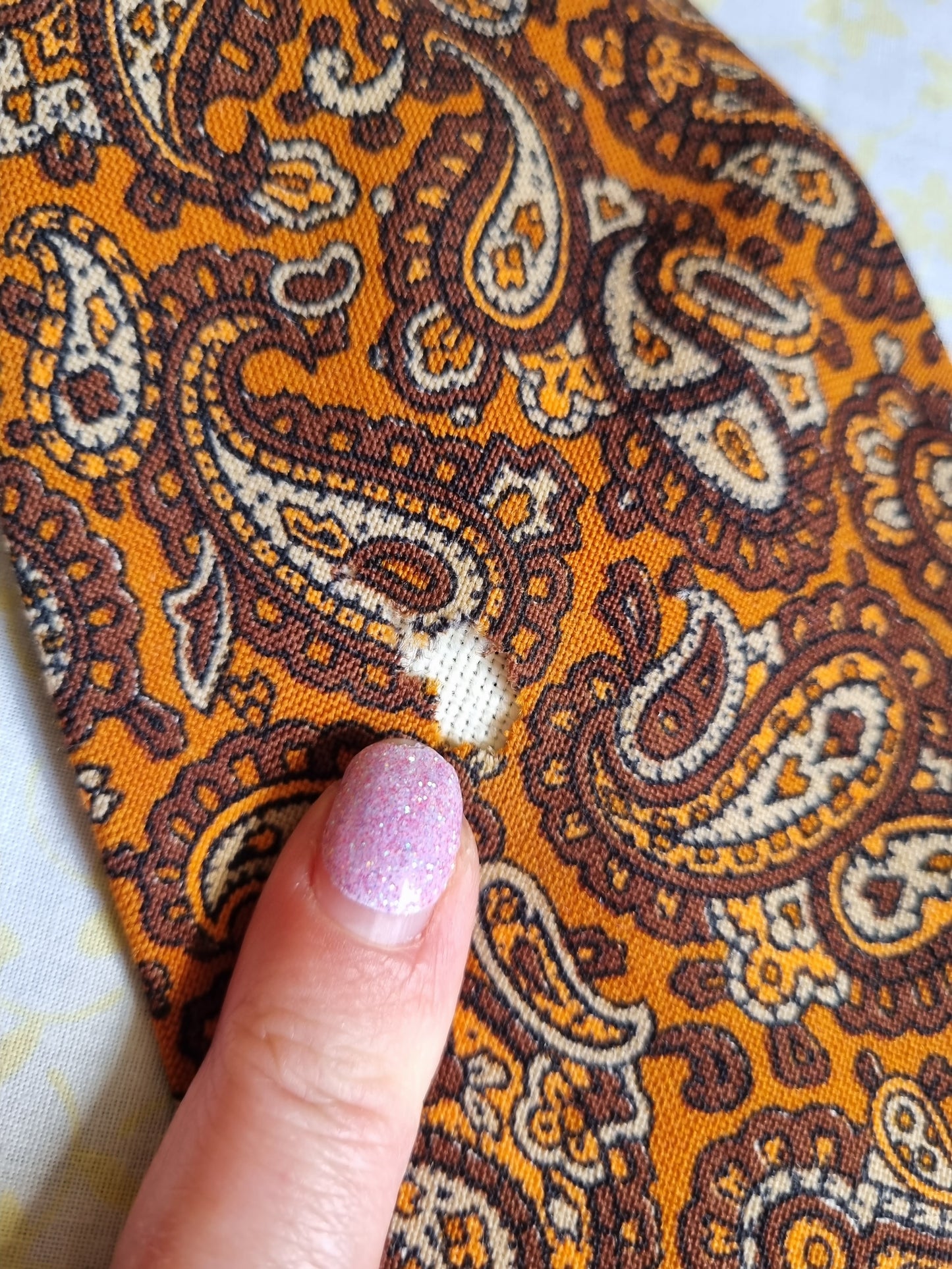 SALE Wool Paisley Tie by 'Parisian'