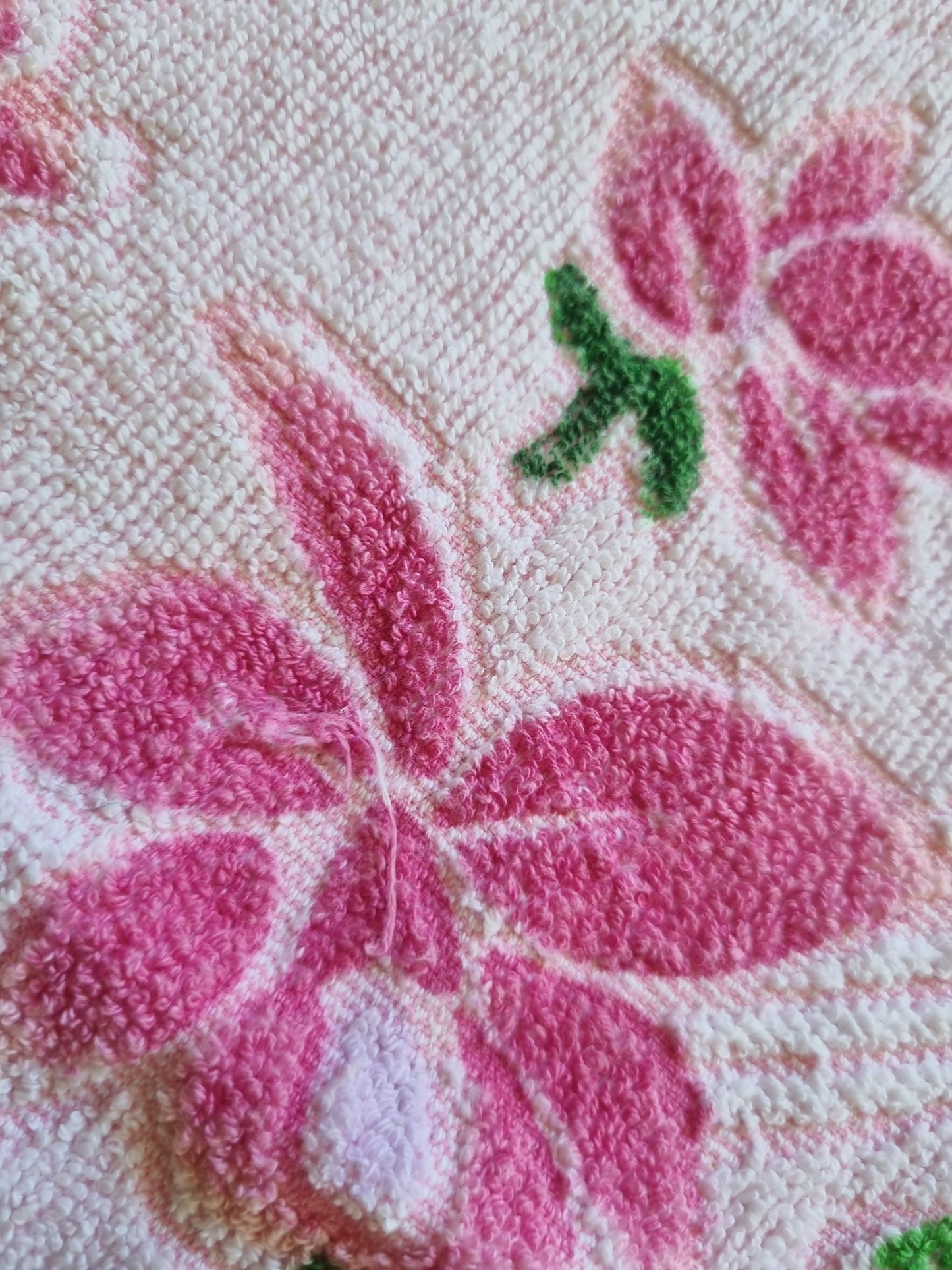 Vintage Hand Towel - Orchids