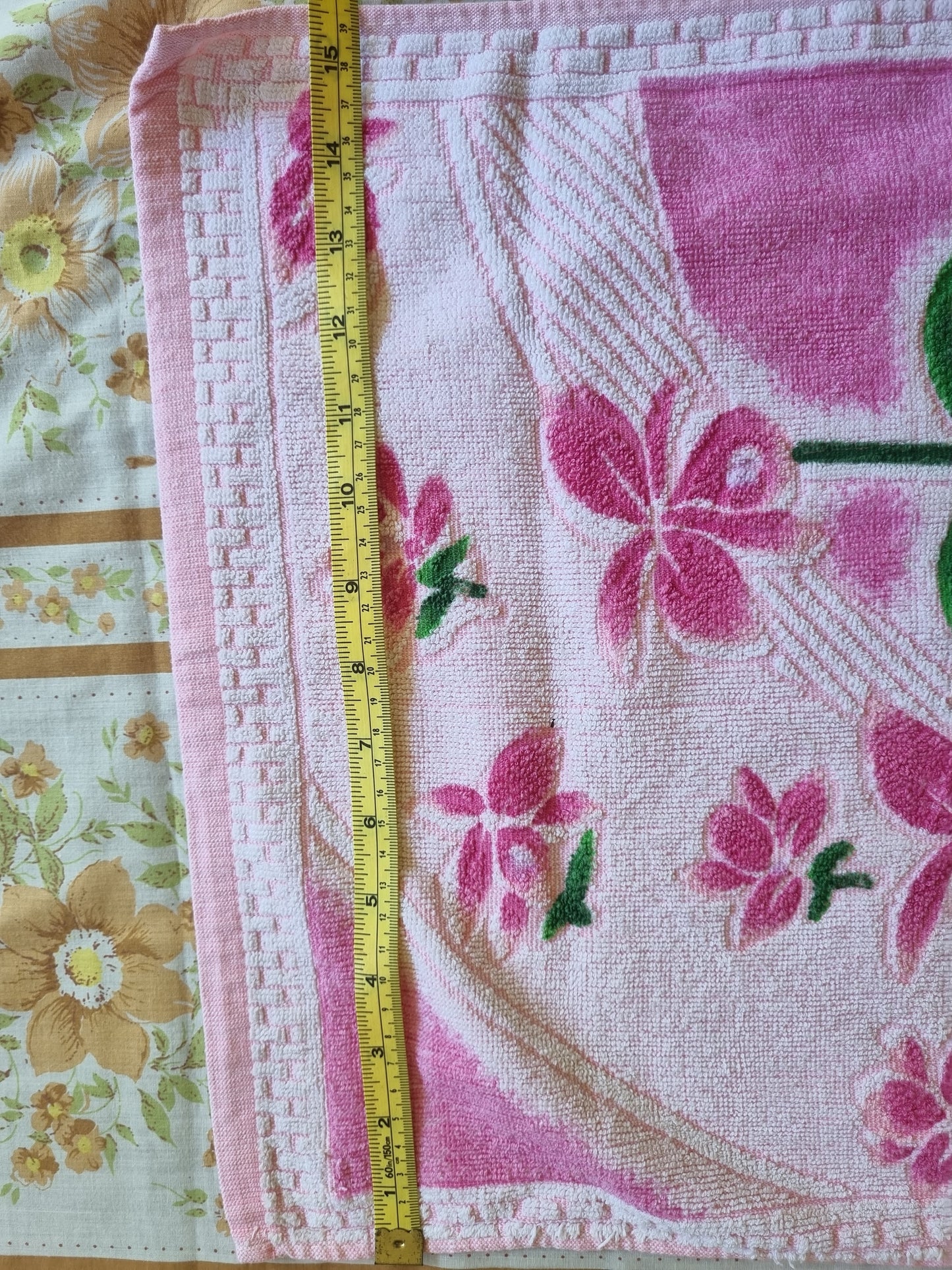 Vintage Hand Towel - Orchids