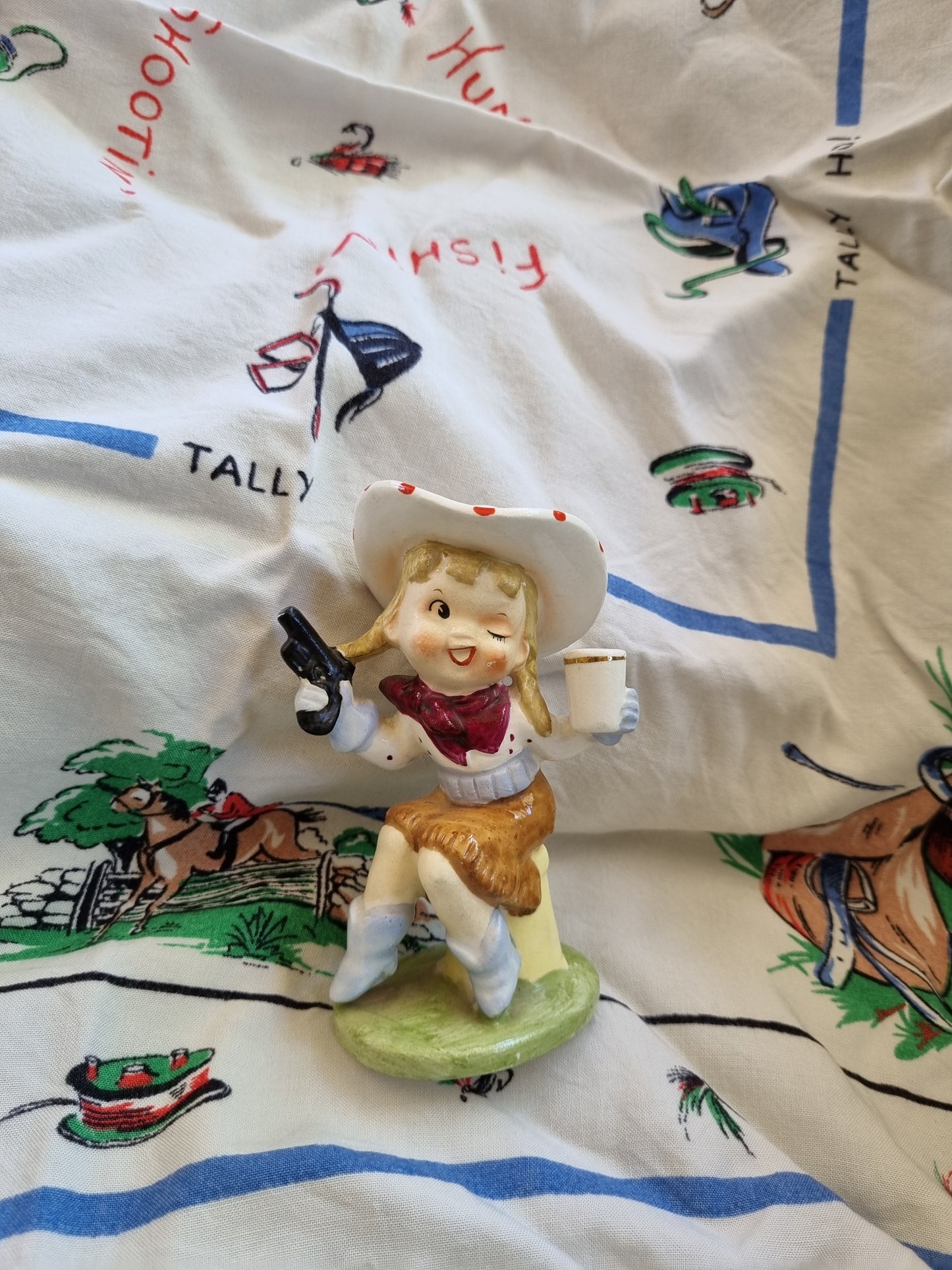 Vintage Cowgirl Ornament