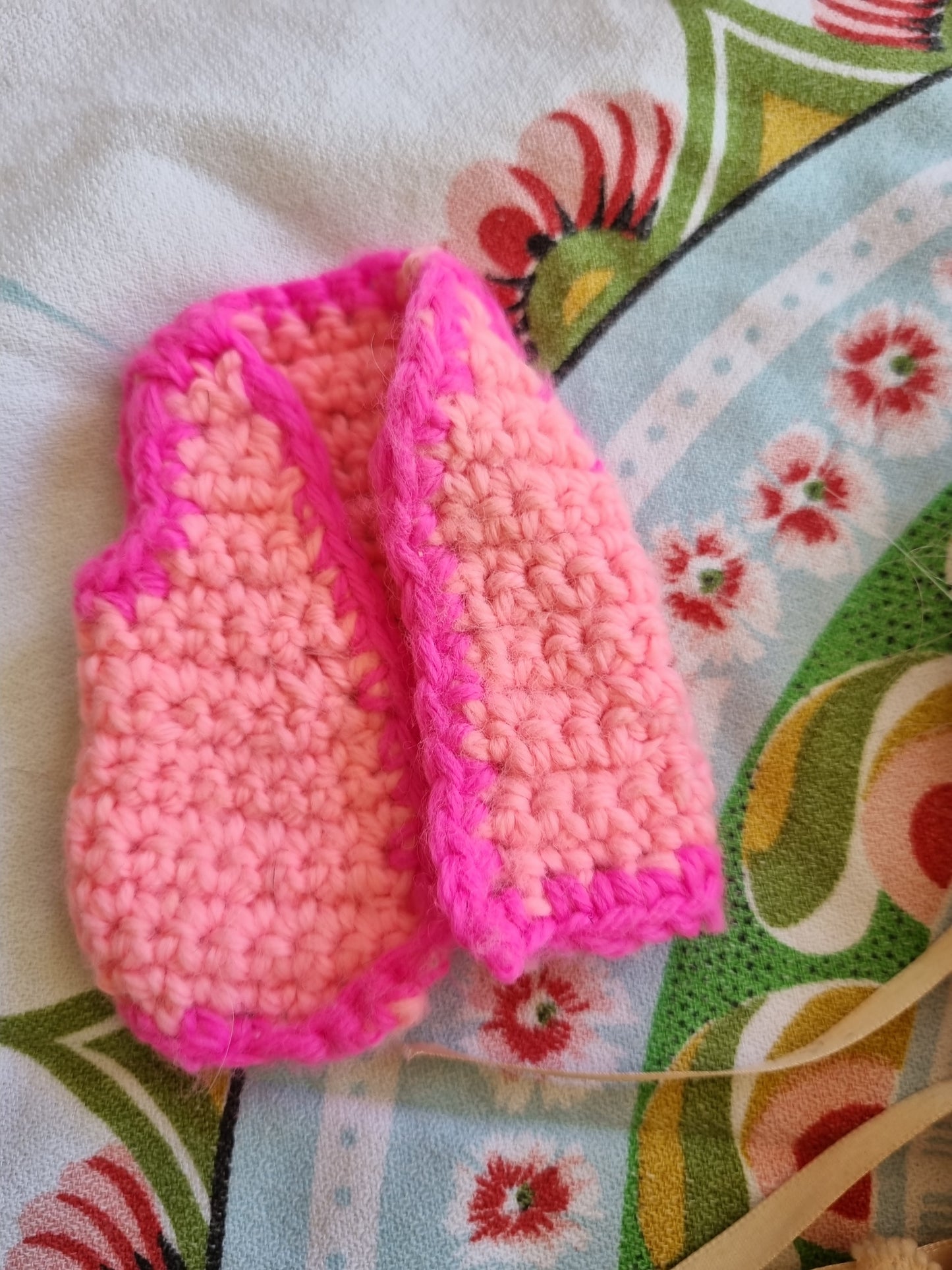 Fashion Doll with Knitted & Crocheted Clothes