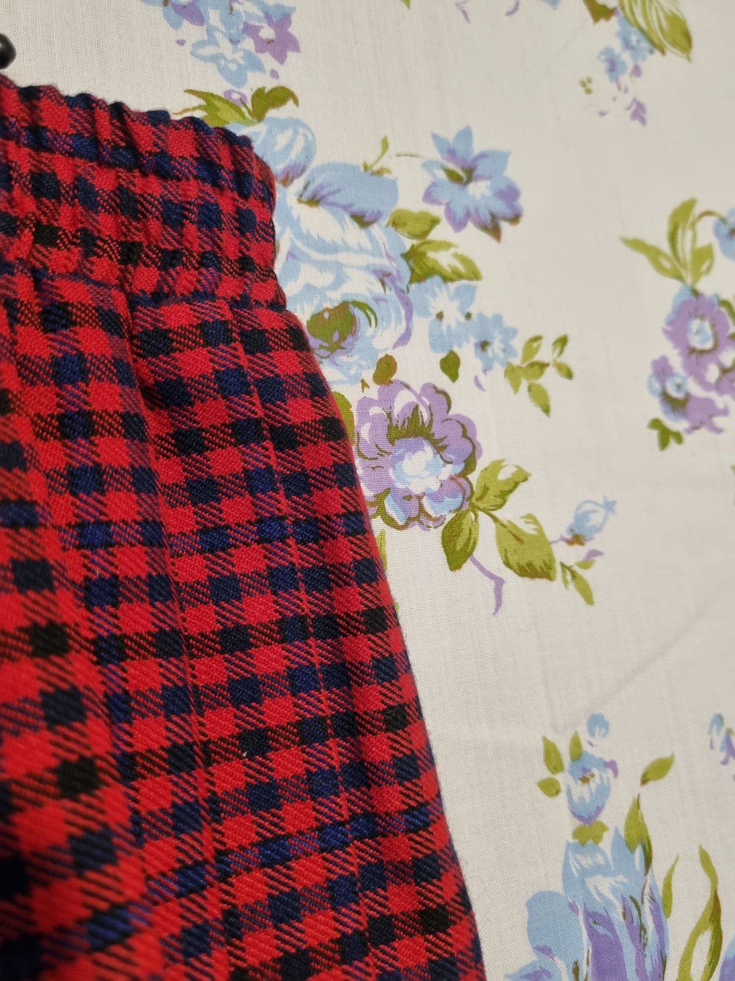 Pleated Plaid Skirt (10-14)