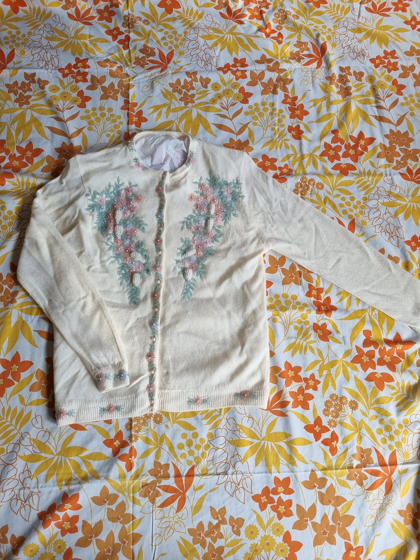 Stunning Beaded Cardigan (M)