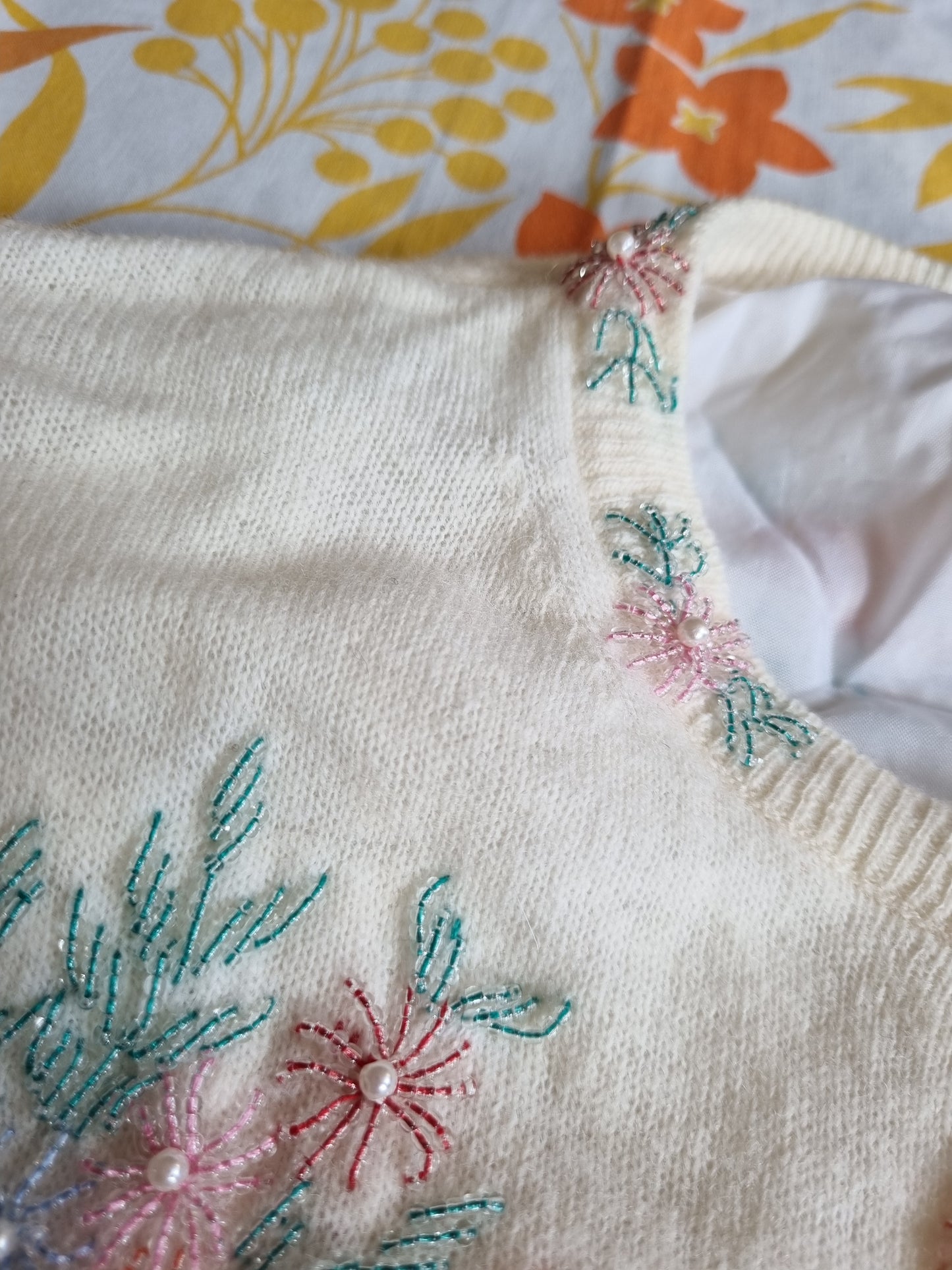 Stunning Beaded Cardigan (M)