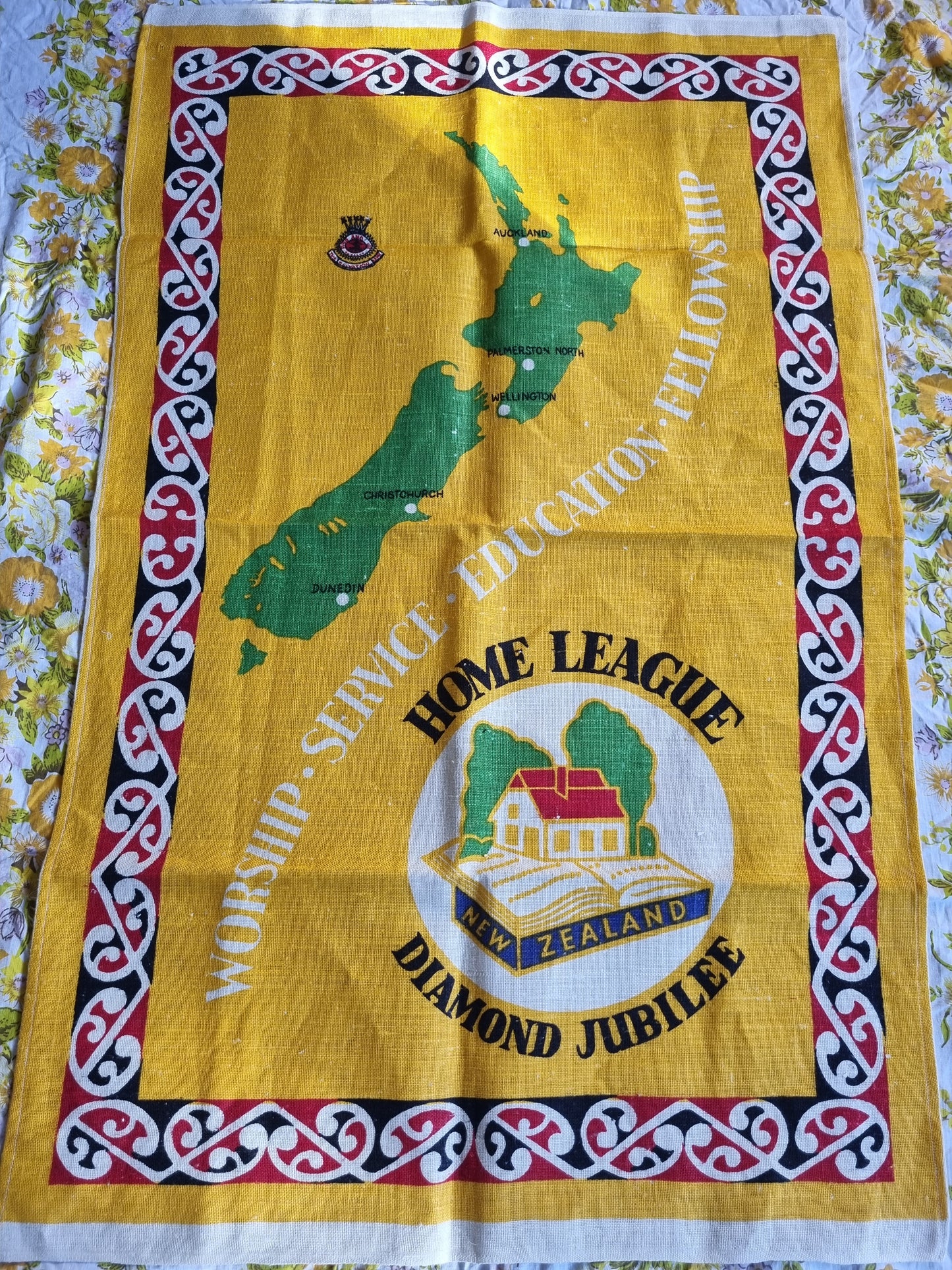 Home League New Zealand Commemorative Tea Towel