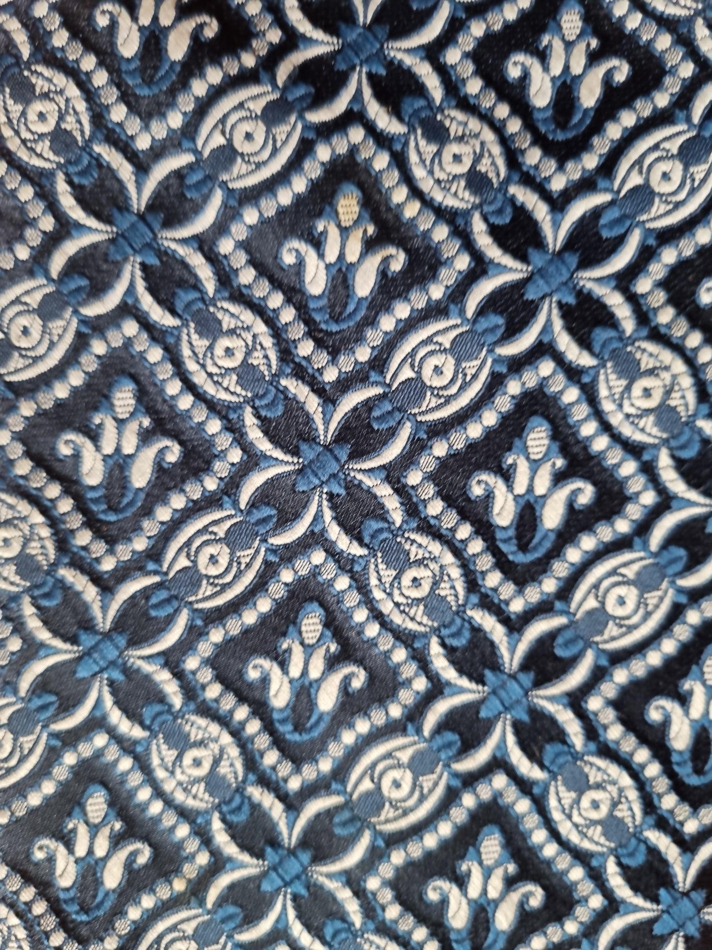 Vintage John Webster Tie - Blue Pattern