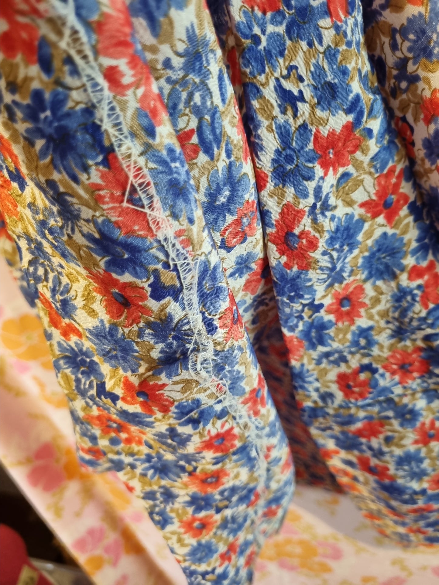 "KA'SAGE" 1980s Floral Dress (XL)