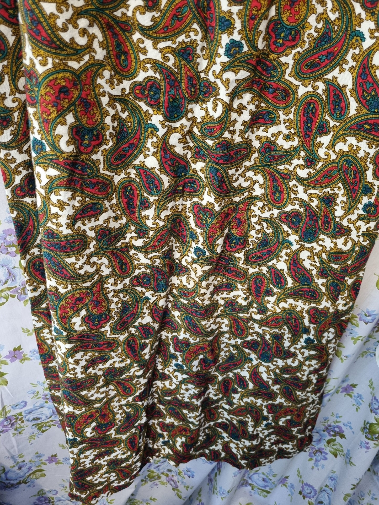 Paisley Maxi Dress (sizes S-M)