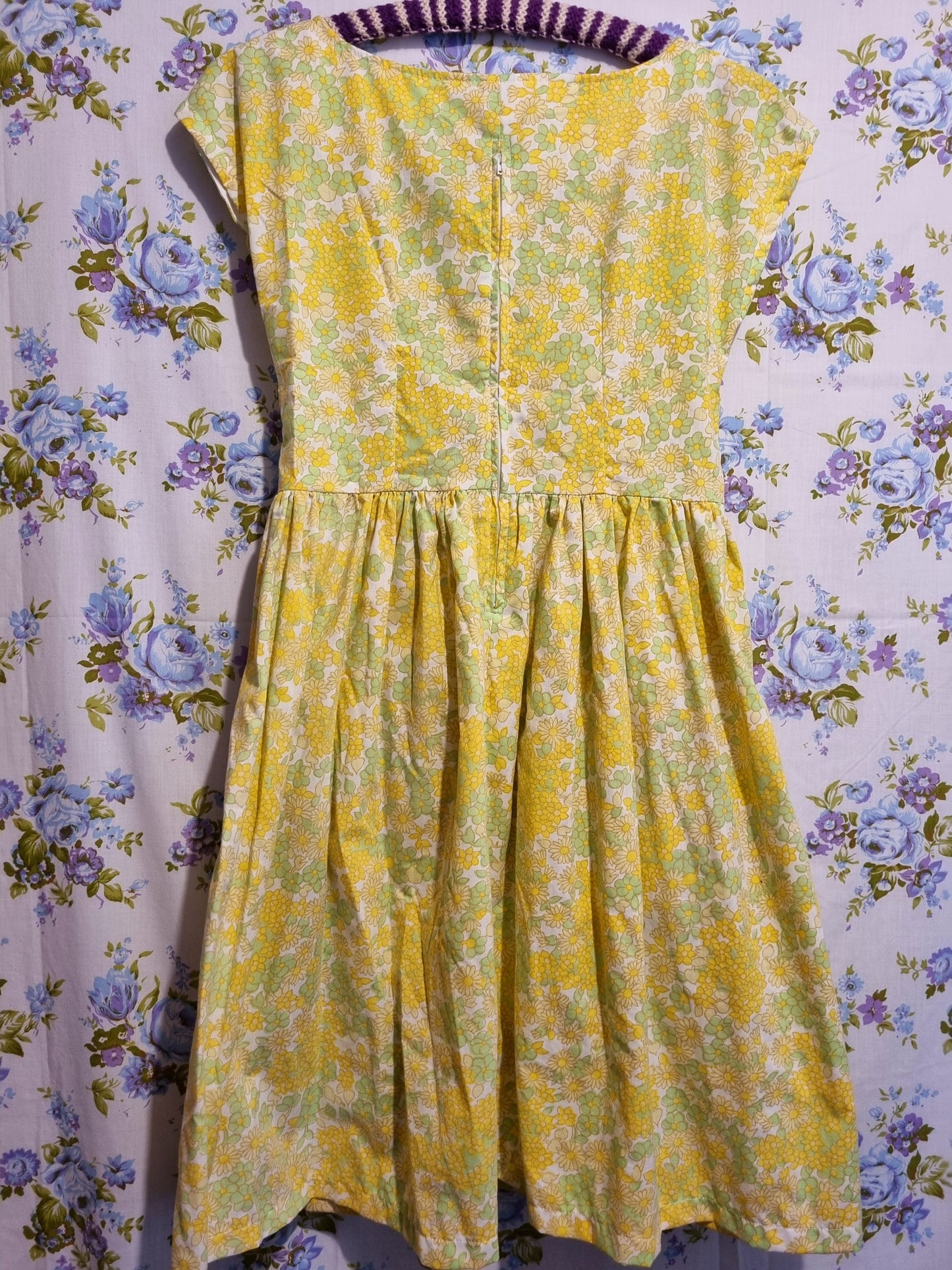 Yellow Floral 'Toast Clothing' Dress (10-12)