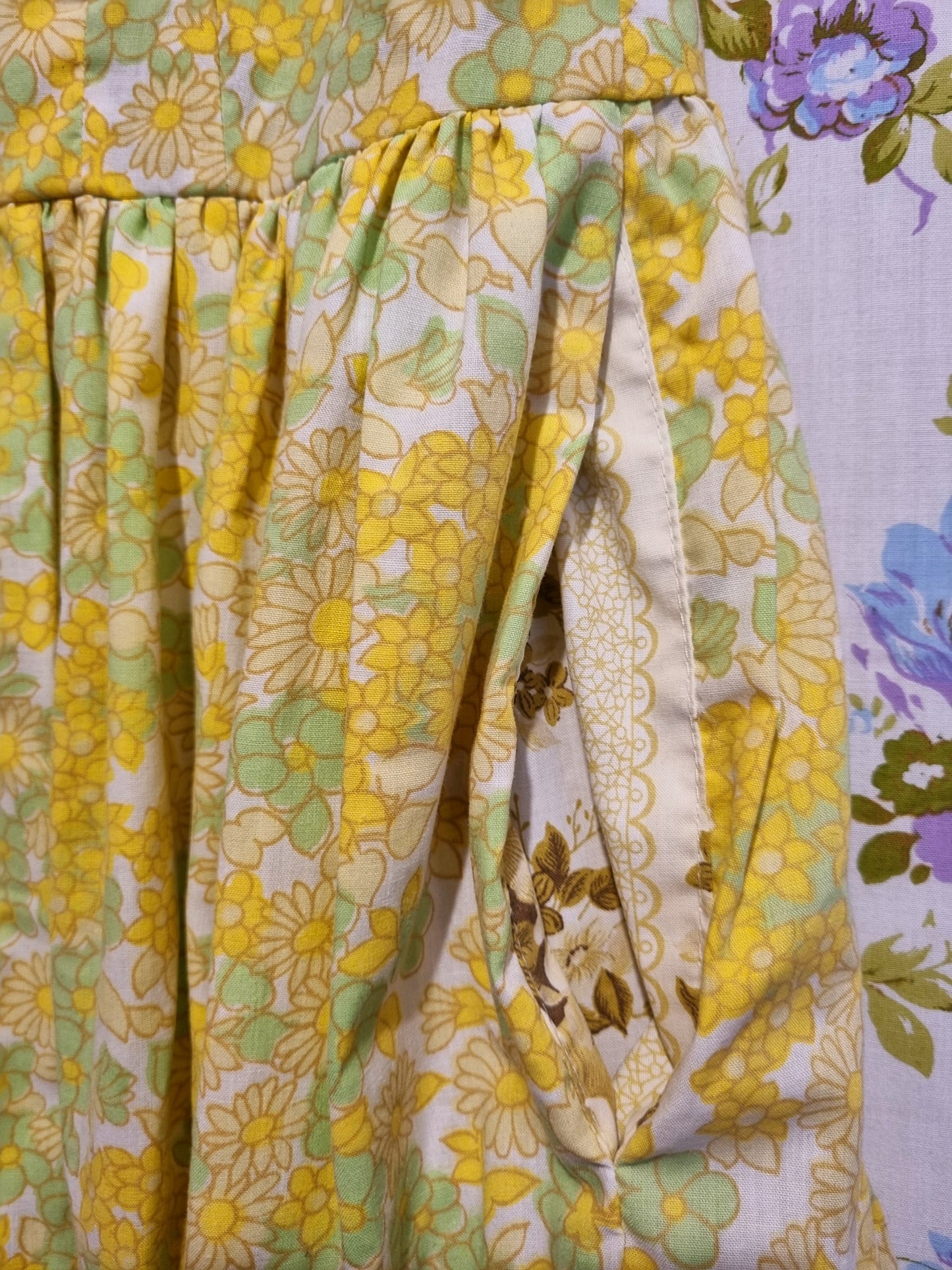 Yellow Floral 'Toast Clothing' Dress (10-12)