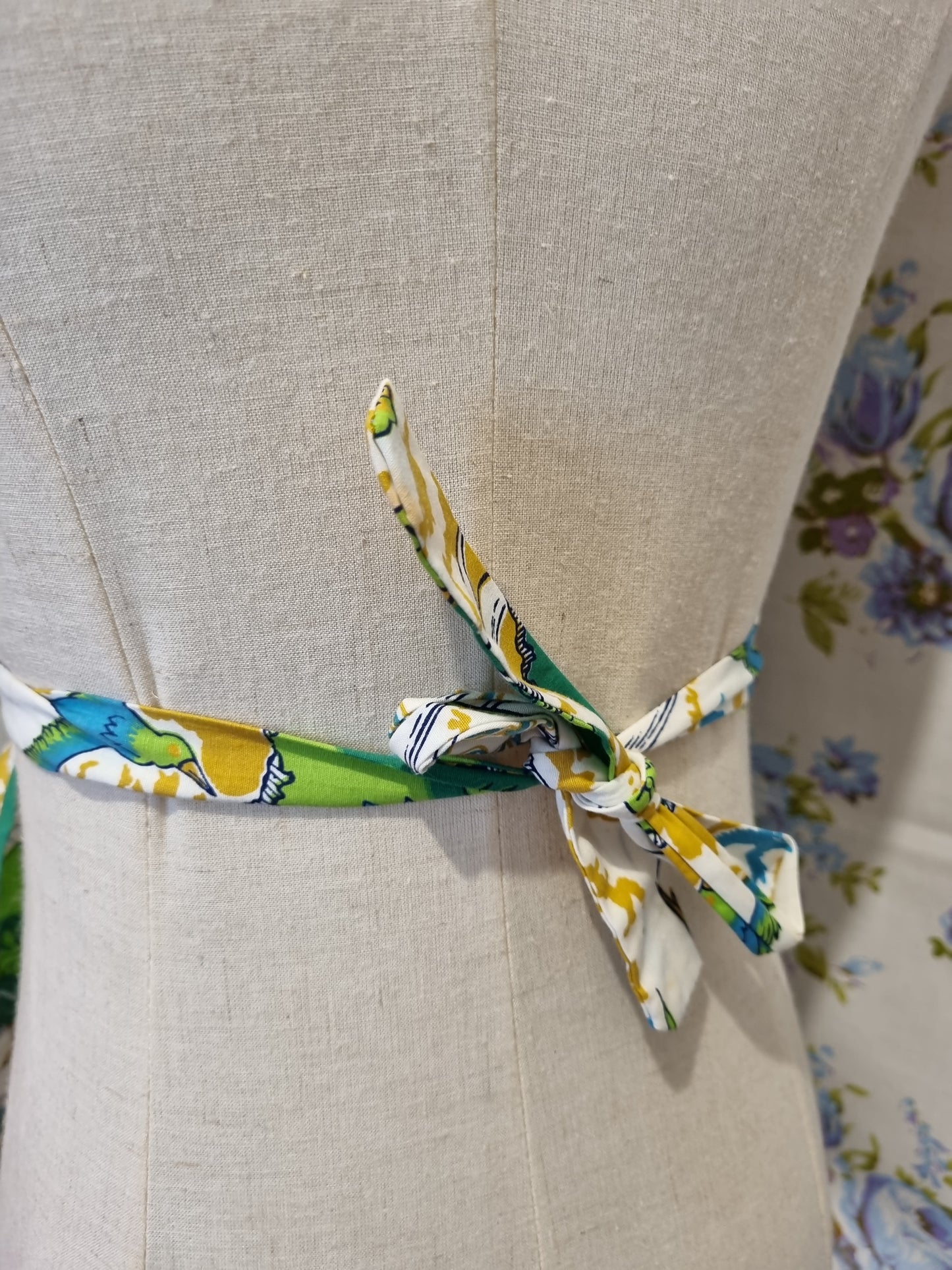 Vintage Novelty Print Pinnie - Barbados