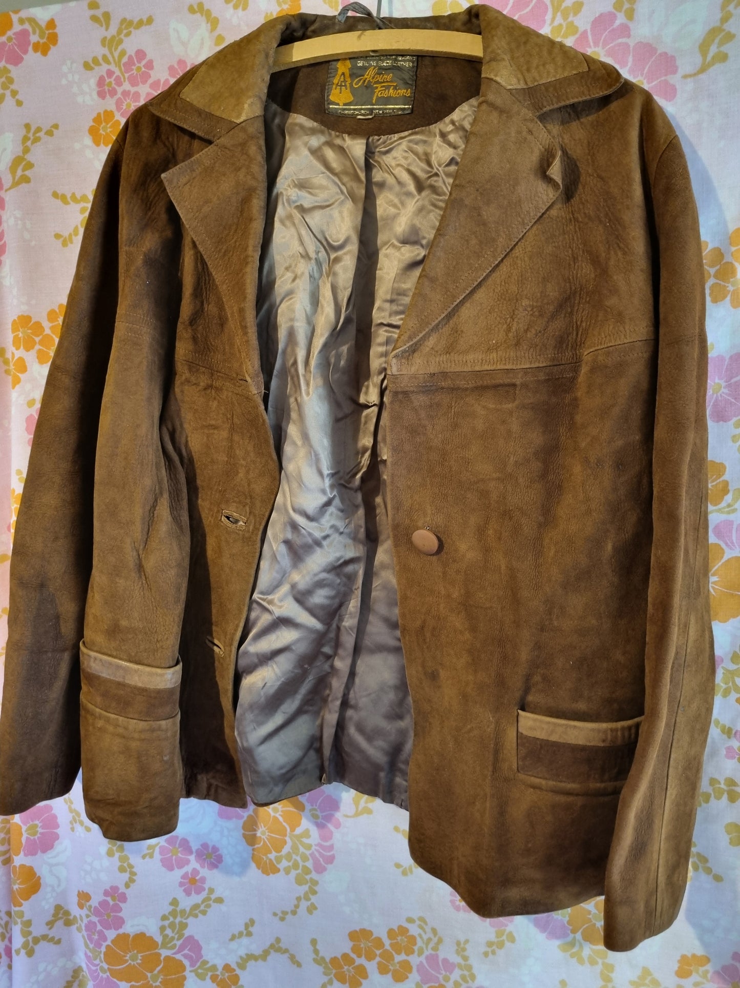 Vintage Suede Jacket 'Alpine Fashions'