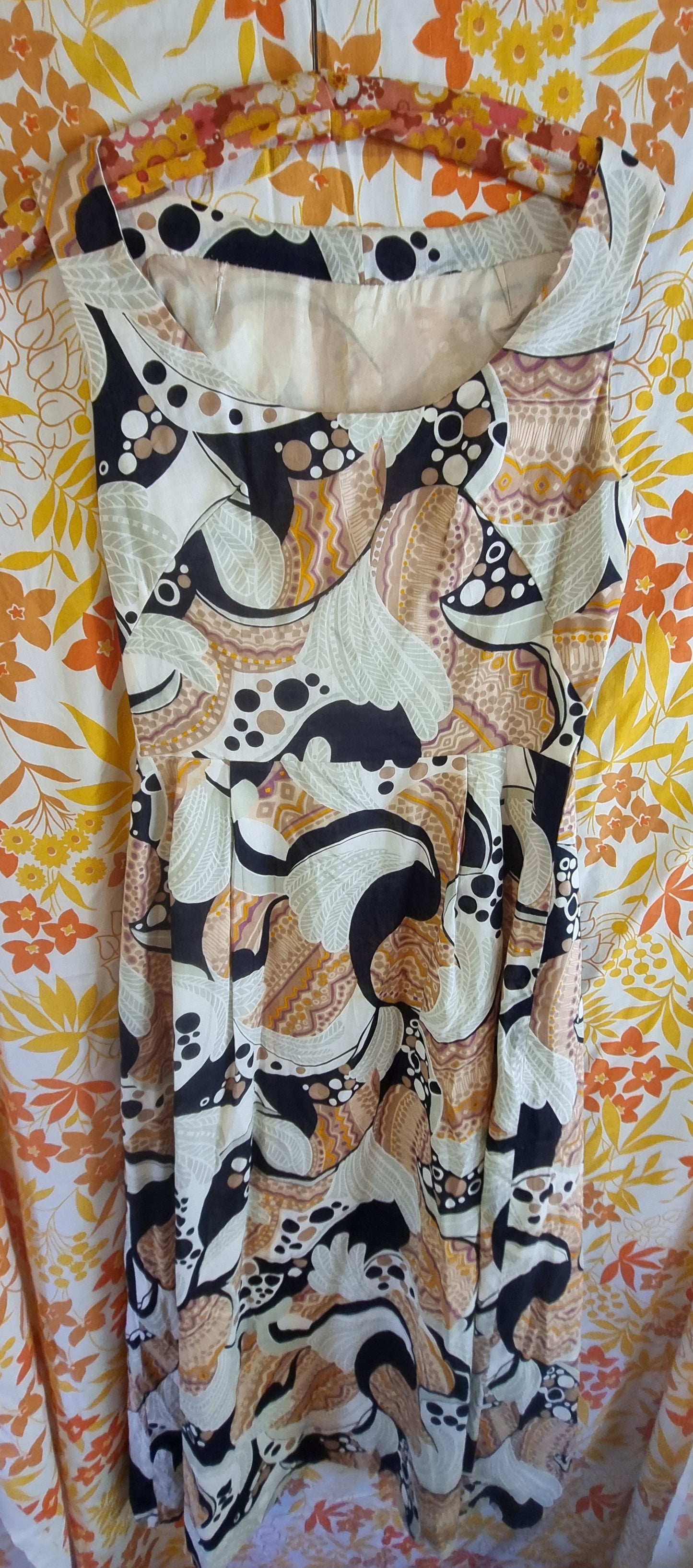 Late Sixties Maxi Dress (10-12)