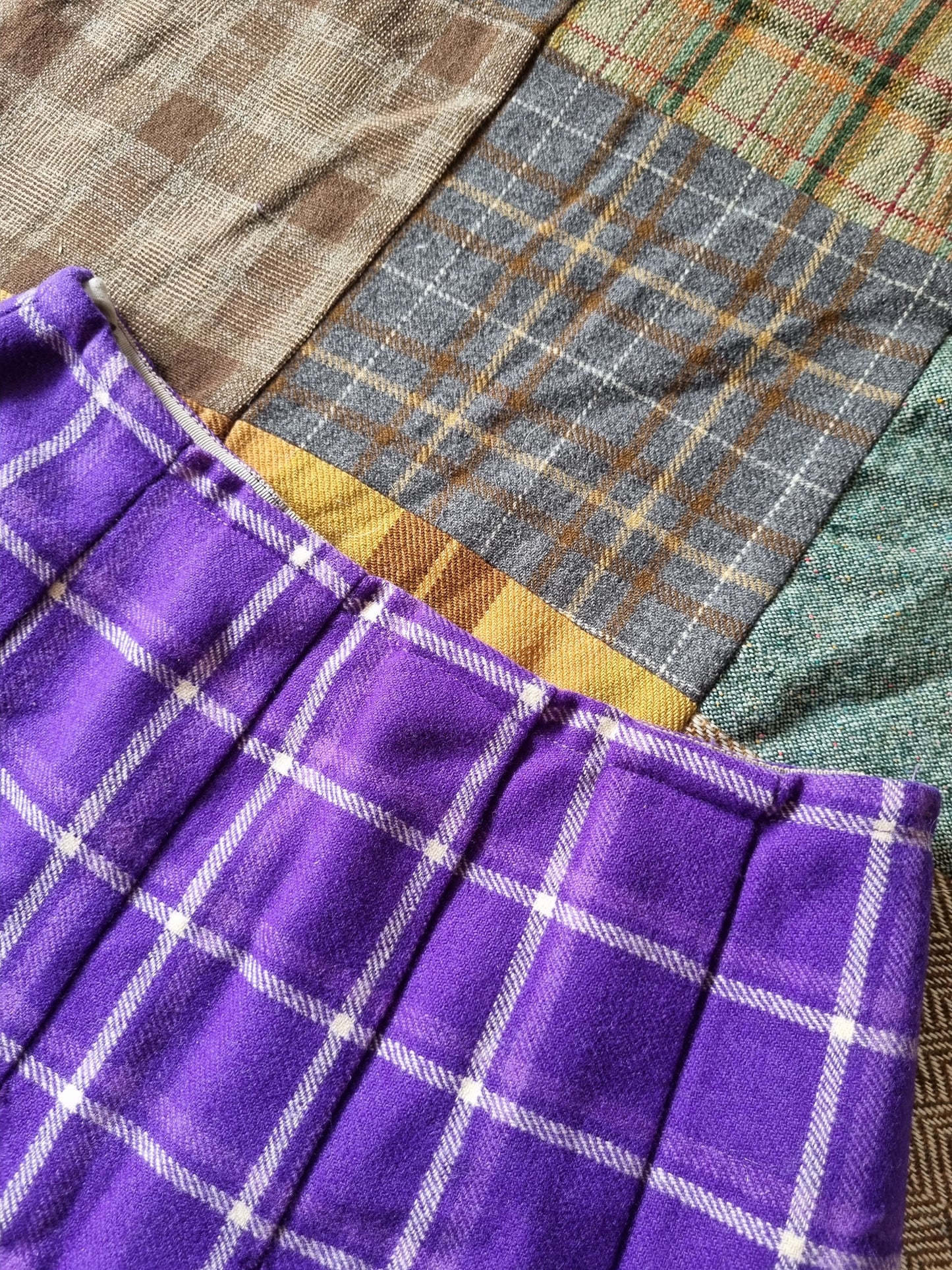 Jantzen Vintage Plaid Skirt