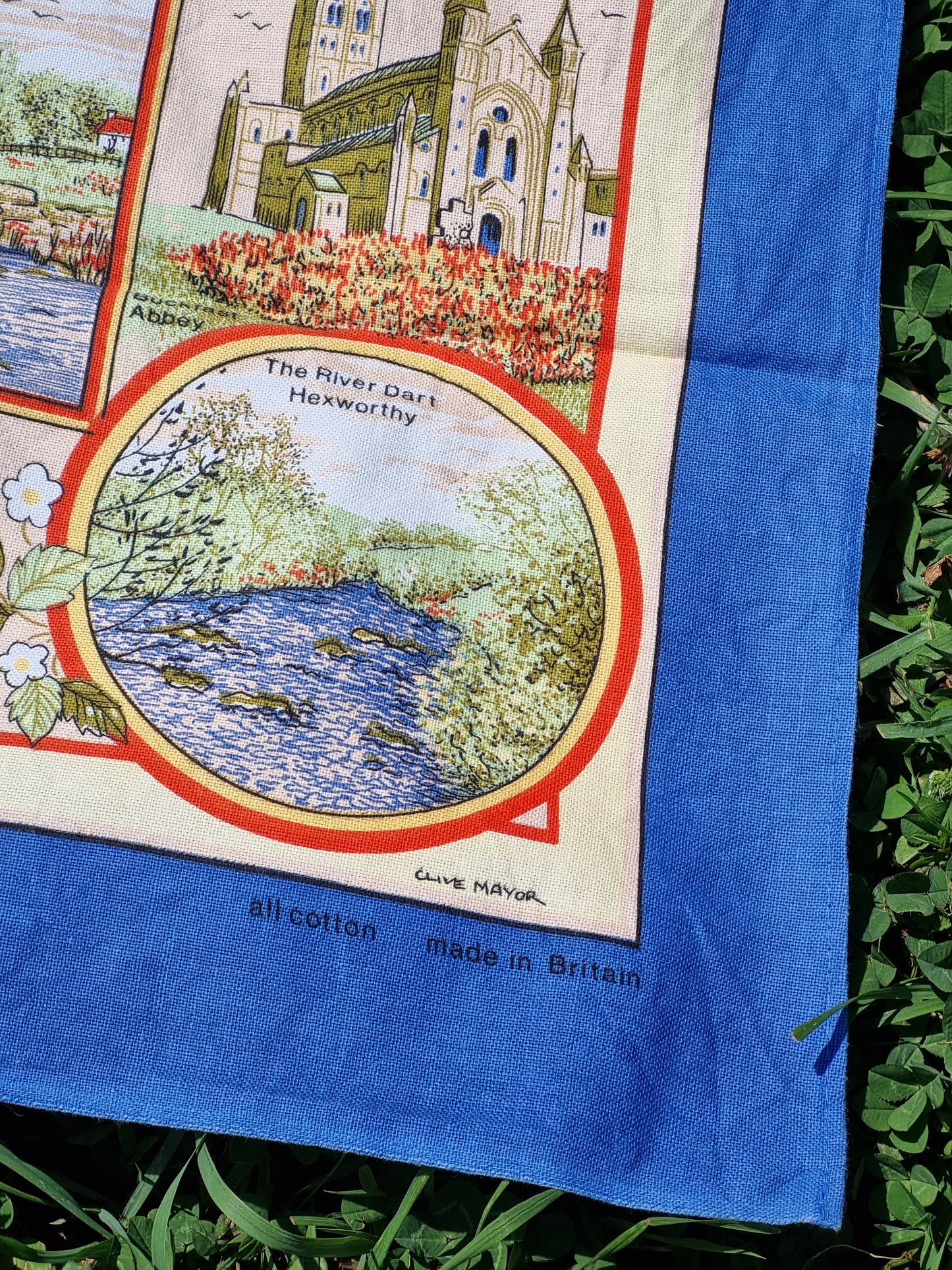 Vintage Teatowel - Dartmoor
