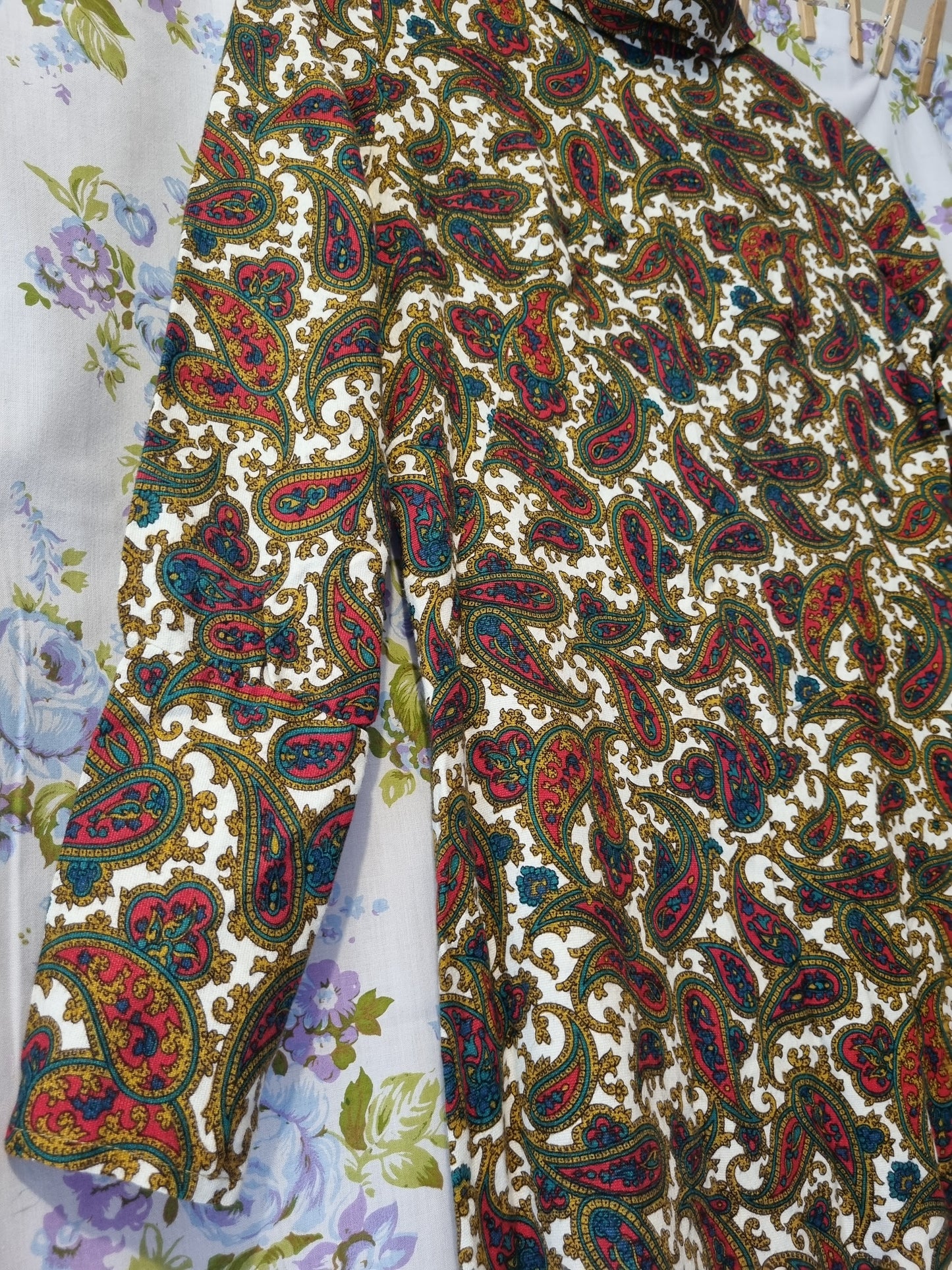 Paisley Maxi Dress (sizes S-M)
