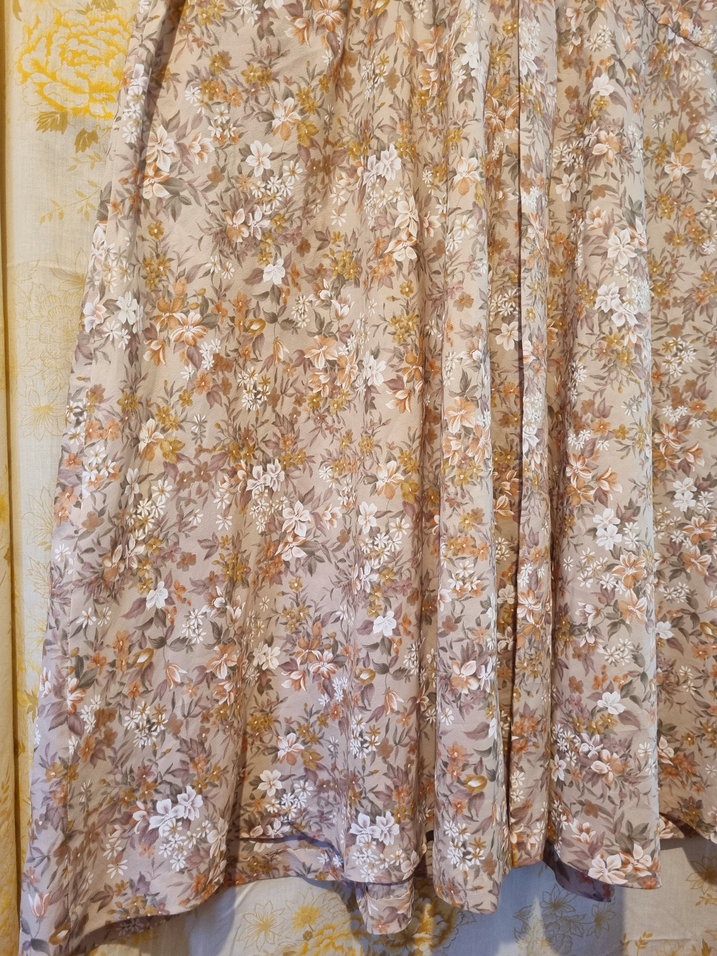 Floral shirt dress (XXL)