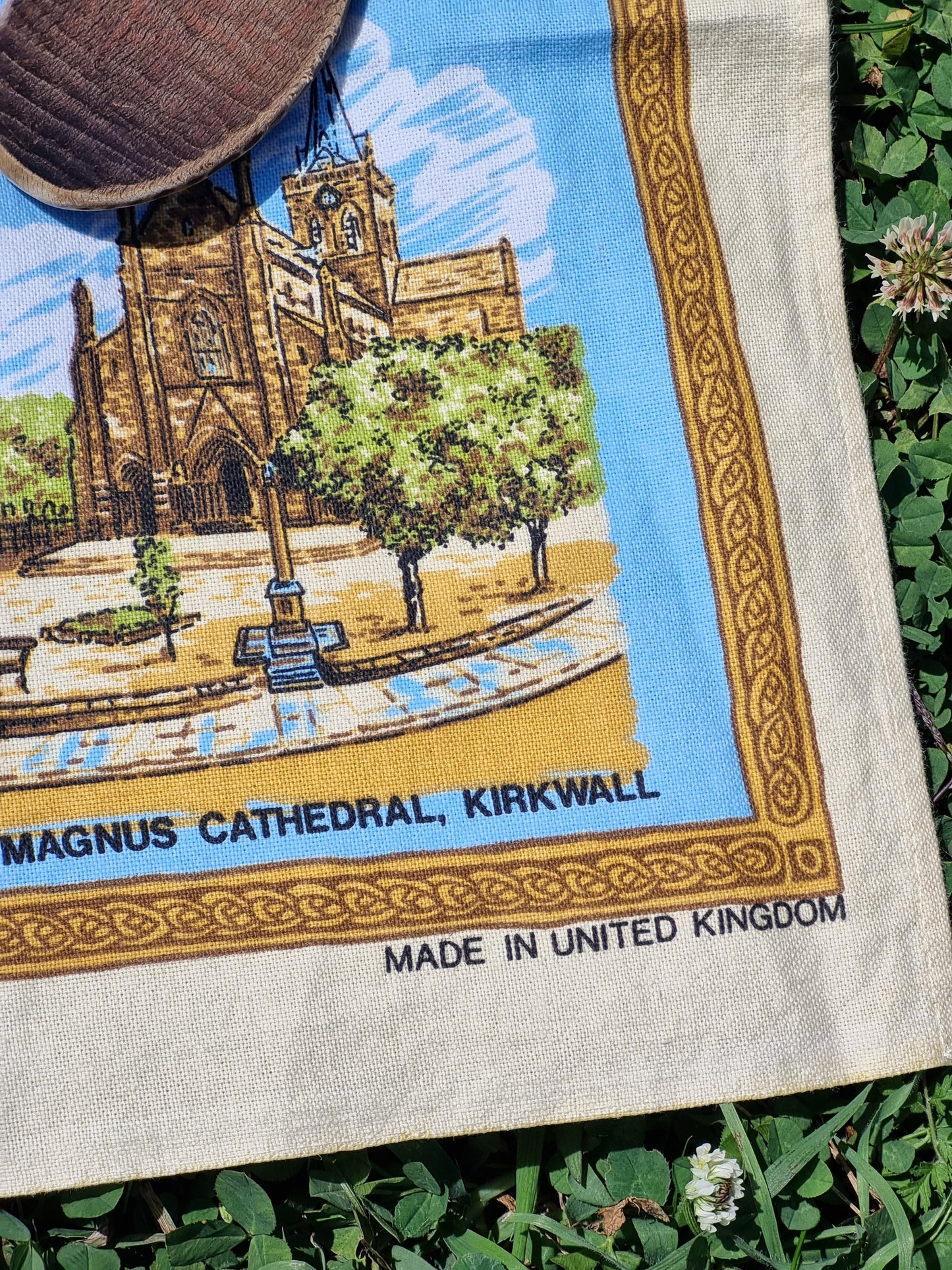 Vintage Teatowel - Orkney Islands