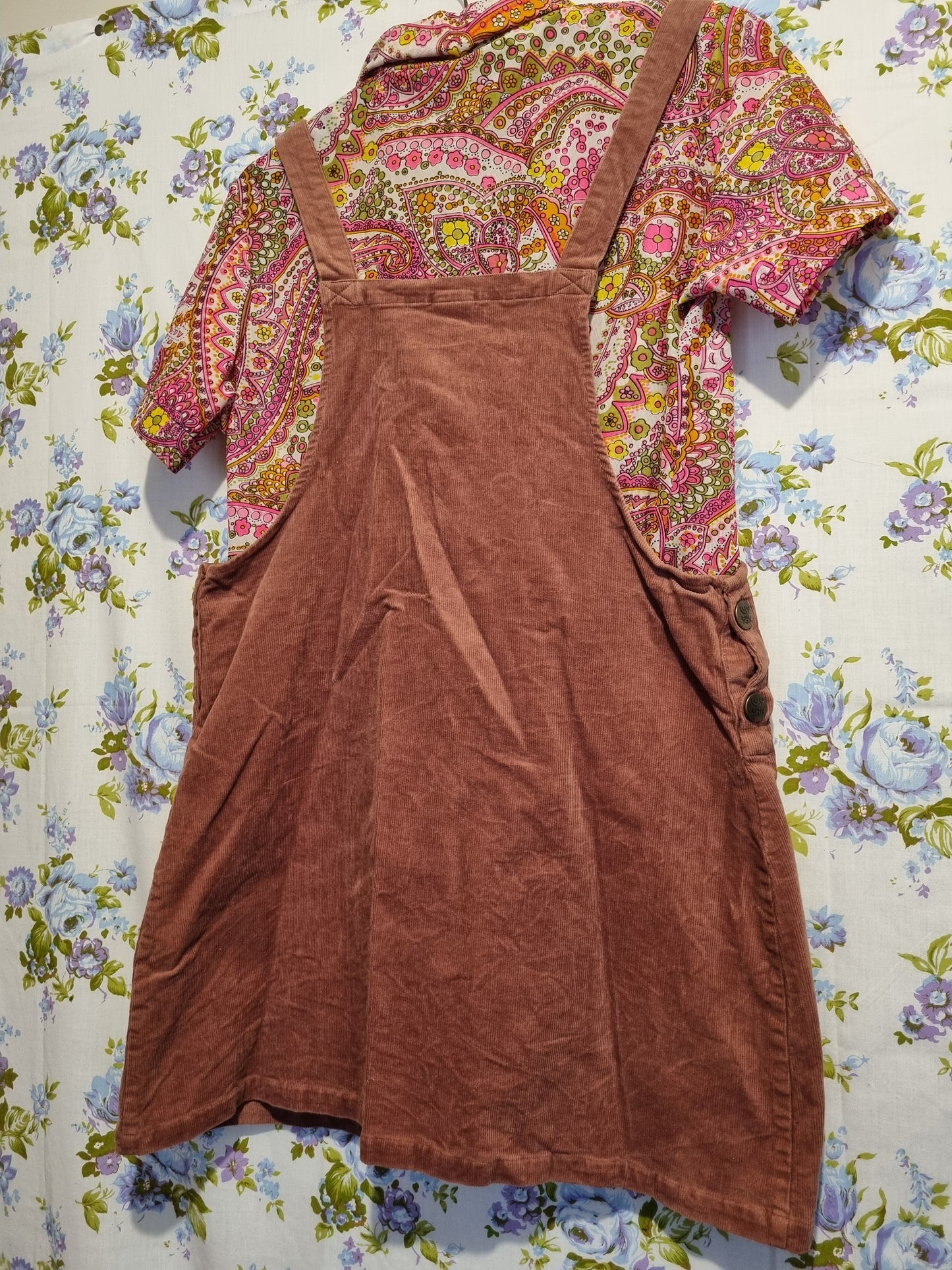 Lucy & Yak Corduroy Pinafore (10-12)