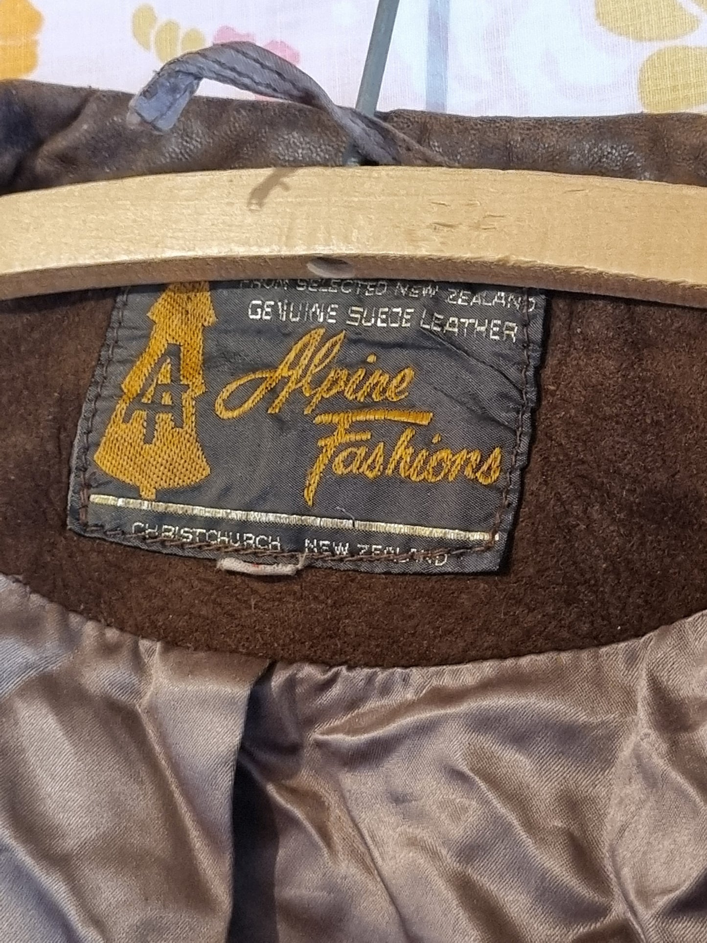 Vintage Suede Jacket 'Alpine Fashions'