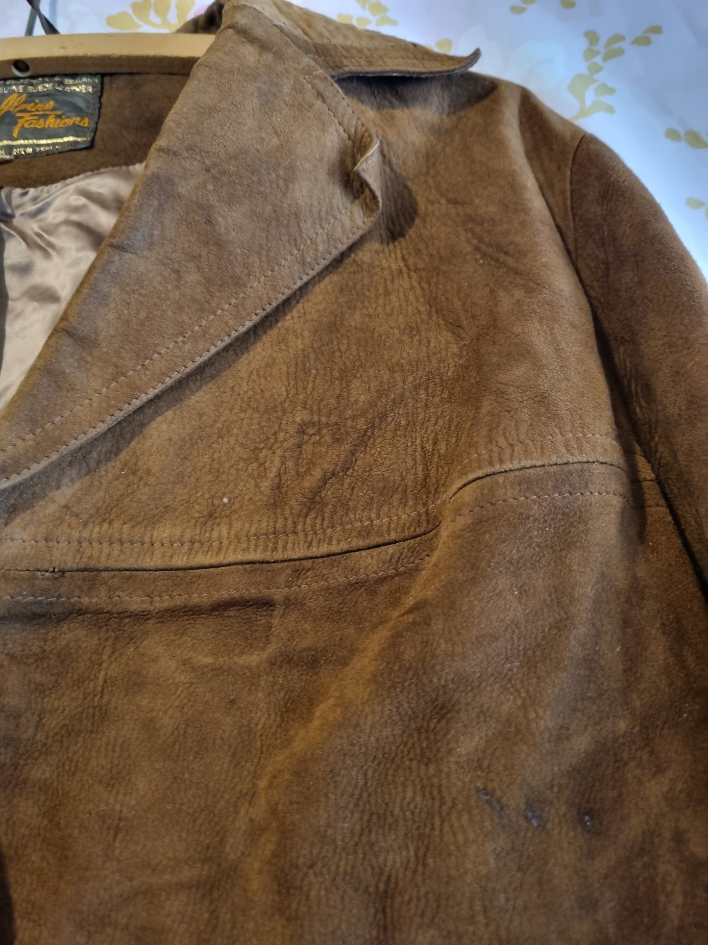 Vintage Suede Jacket 'Alpine Fashions'