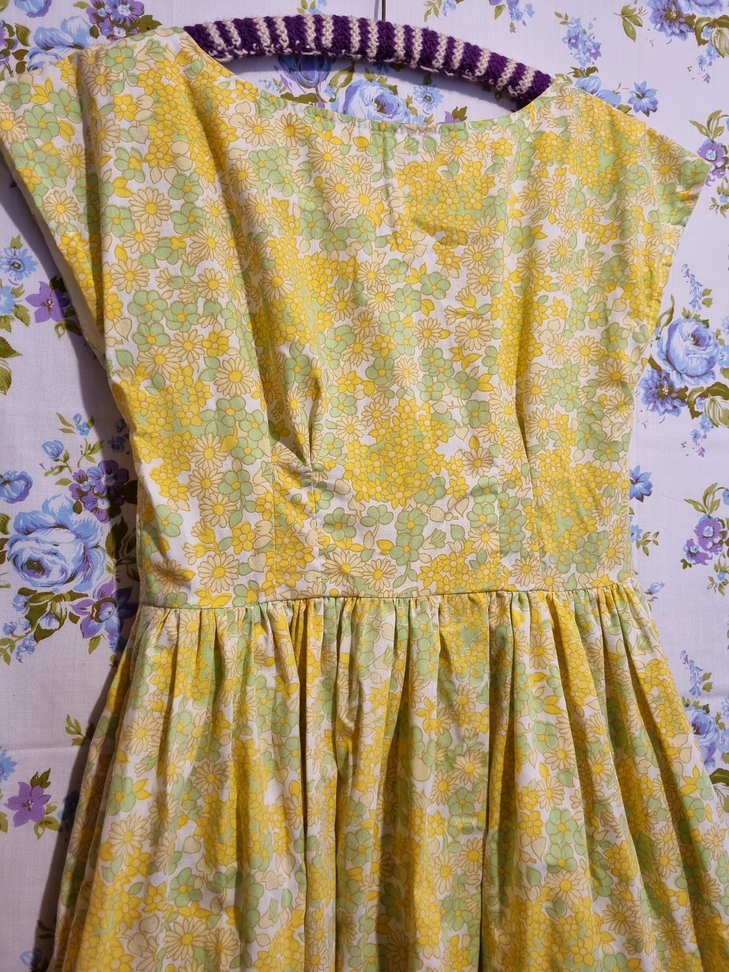 Yellow Floral 'Toast Clothing' Dress (10-12)