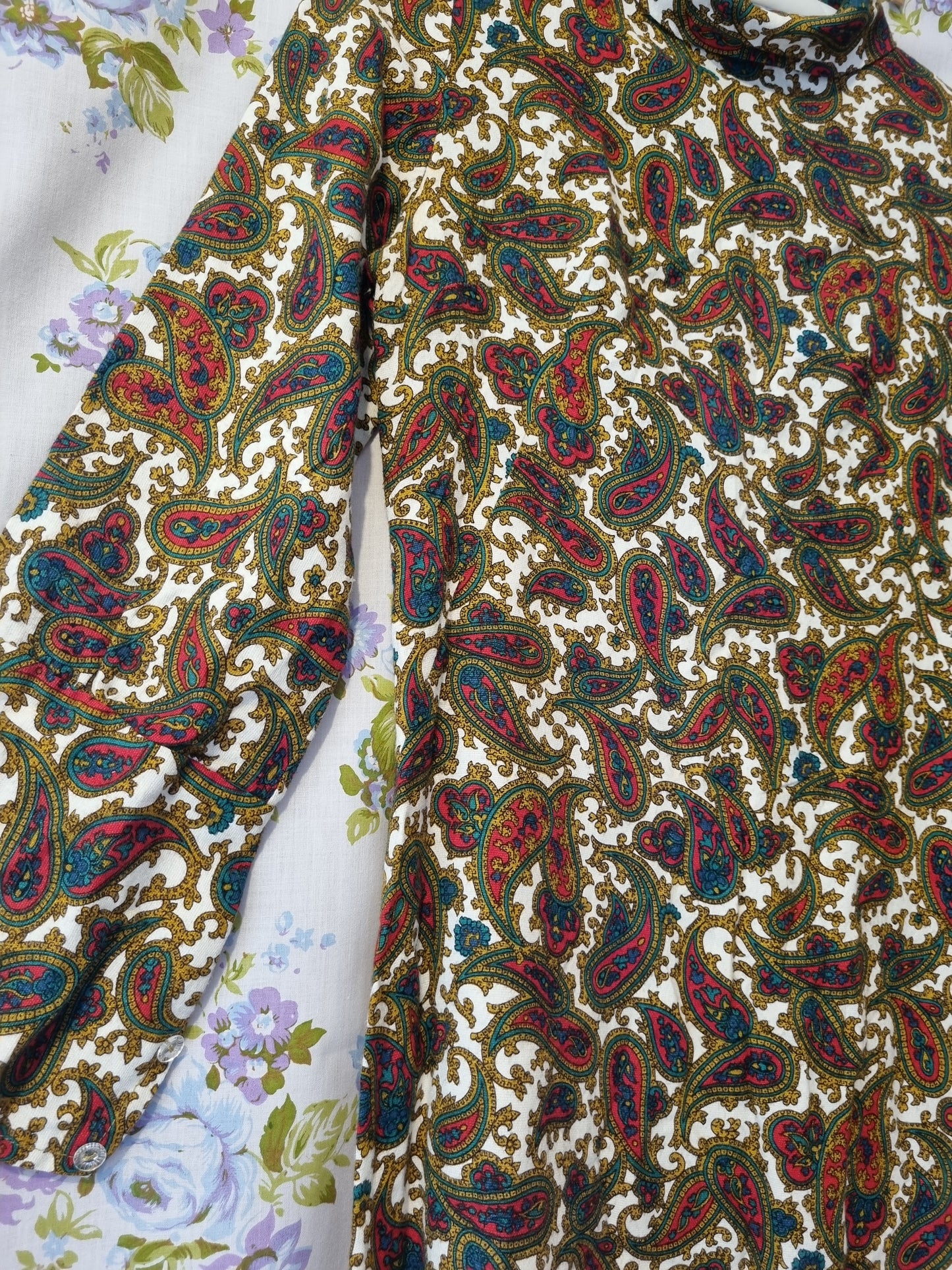 Paisley Maxi Dress (sizes S-M)