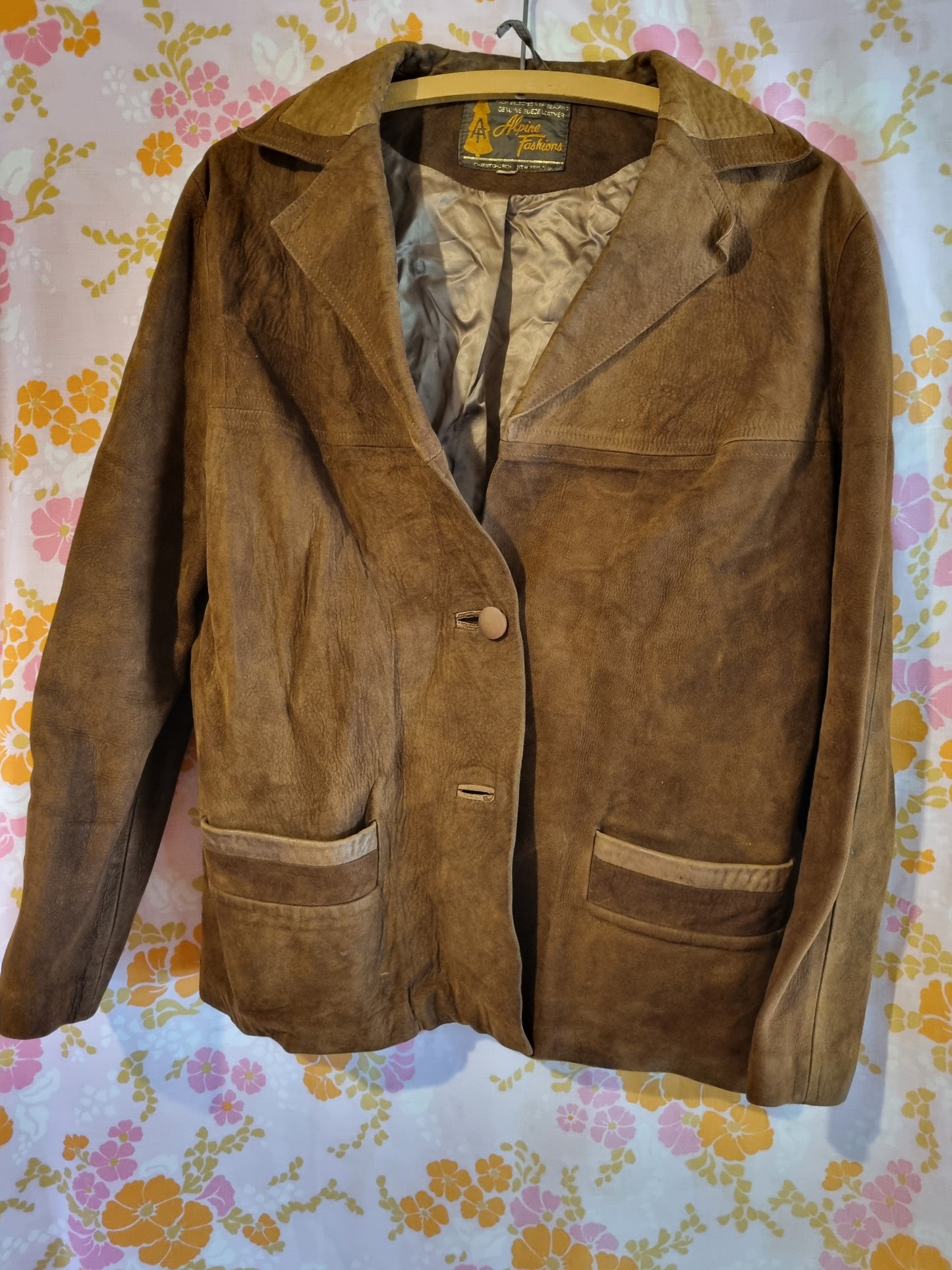 Vintage Suede Jacket 'Alpine Fashions'