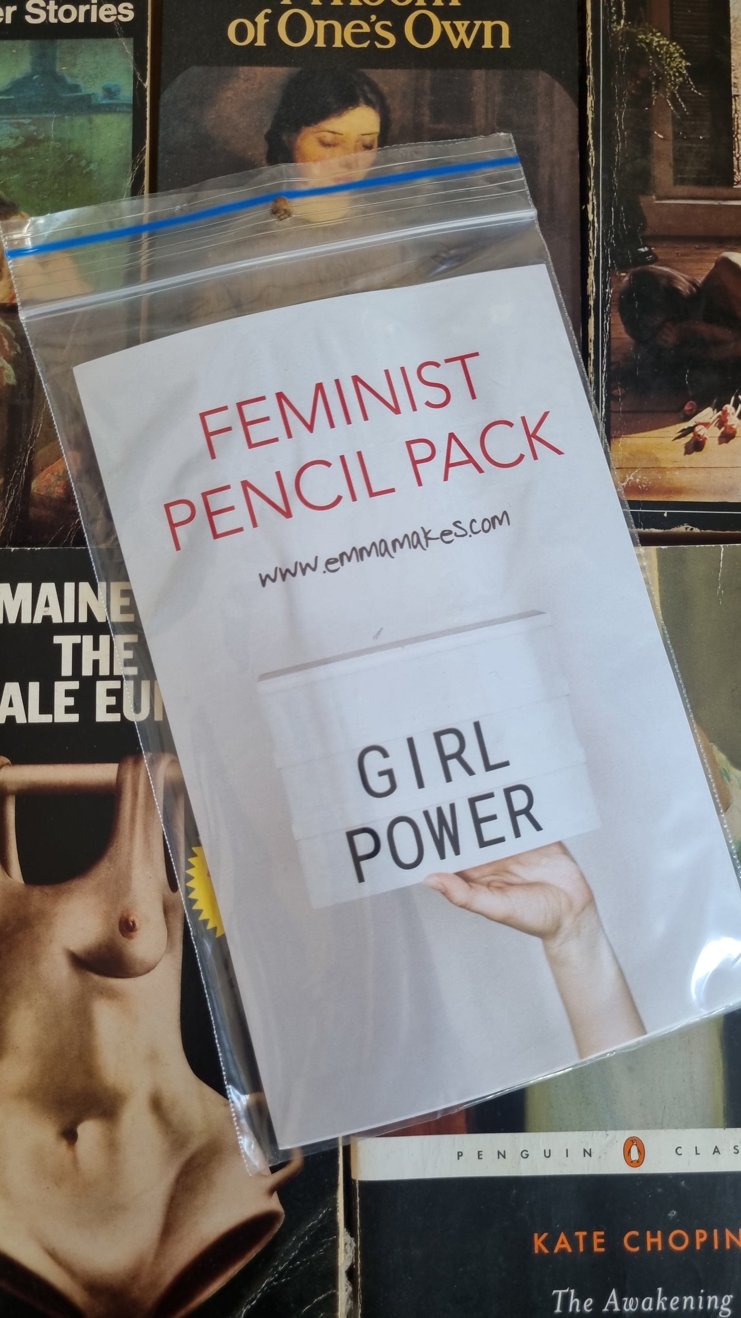 Emma Makes - Feminist Pencil Pack (New Old Stock)