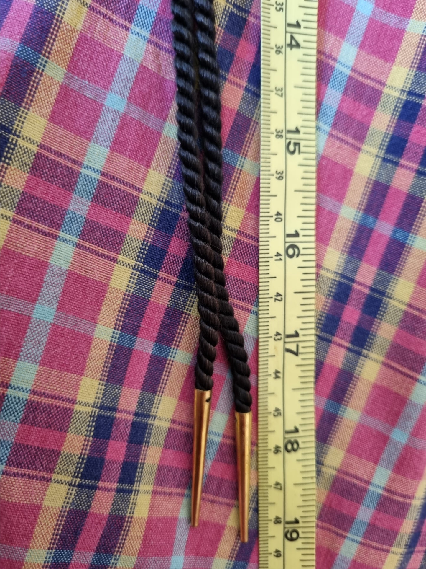 Bolo Tie - Brass Cow