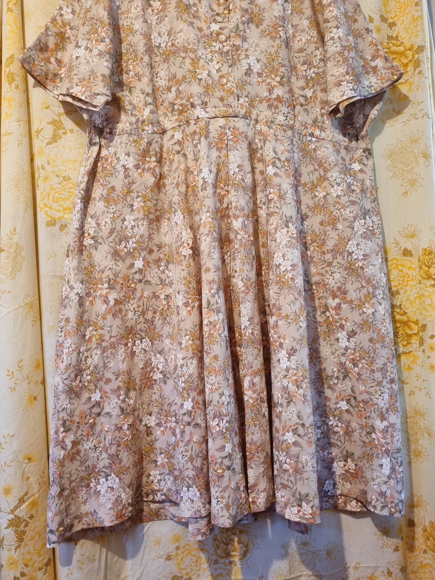 Floral shirt dress (XXL)