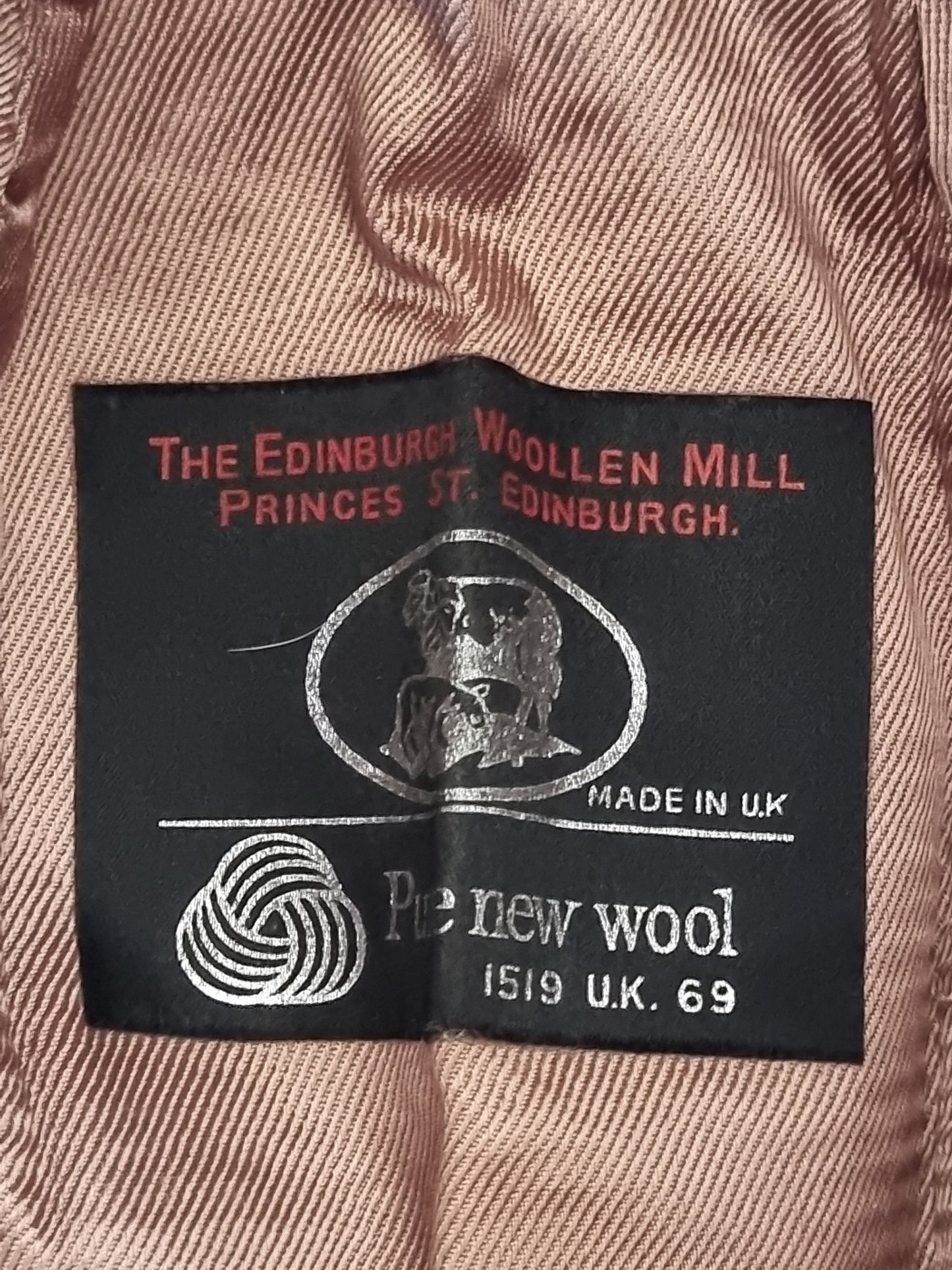 Vintage Men's Wool Walking Hat - Tartan