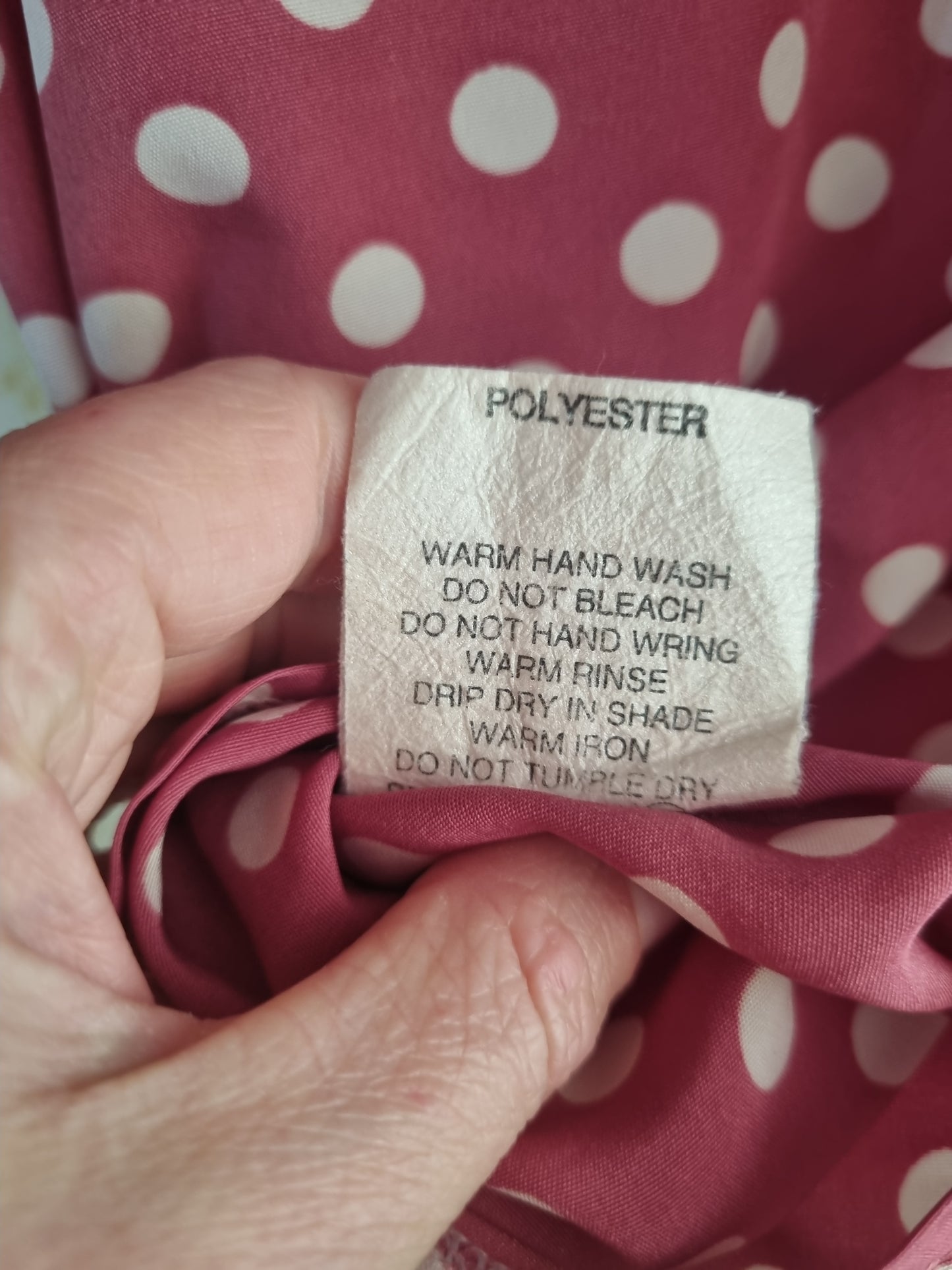 '80s Does '40s Polkadot Blouse (10-14)