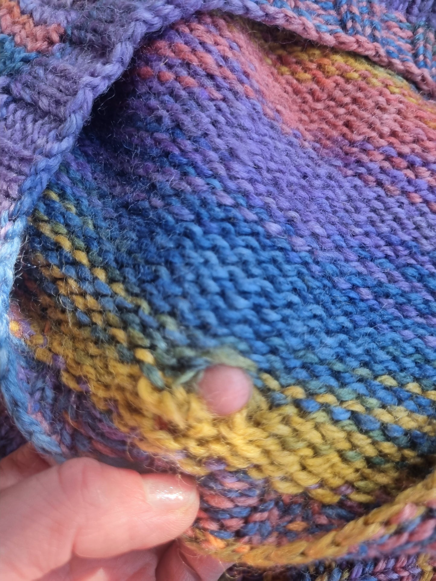 Rainbow Jersey Re-imagined Wool (M-L)