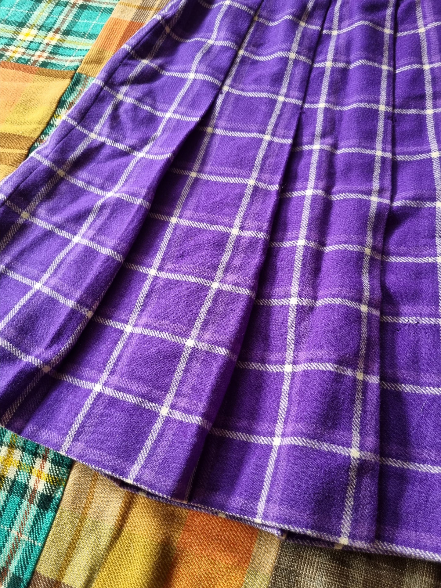 Jantzen Vintage Plaid Skirt