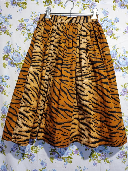 Hell Bunny Tiger Skirt (Size XS)