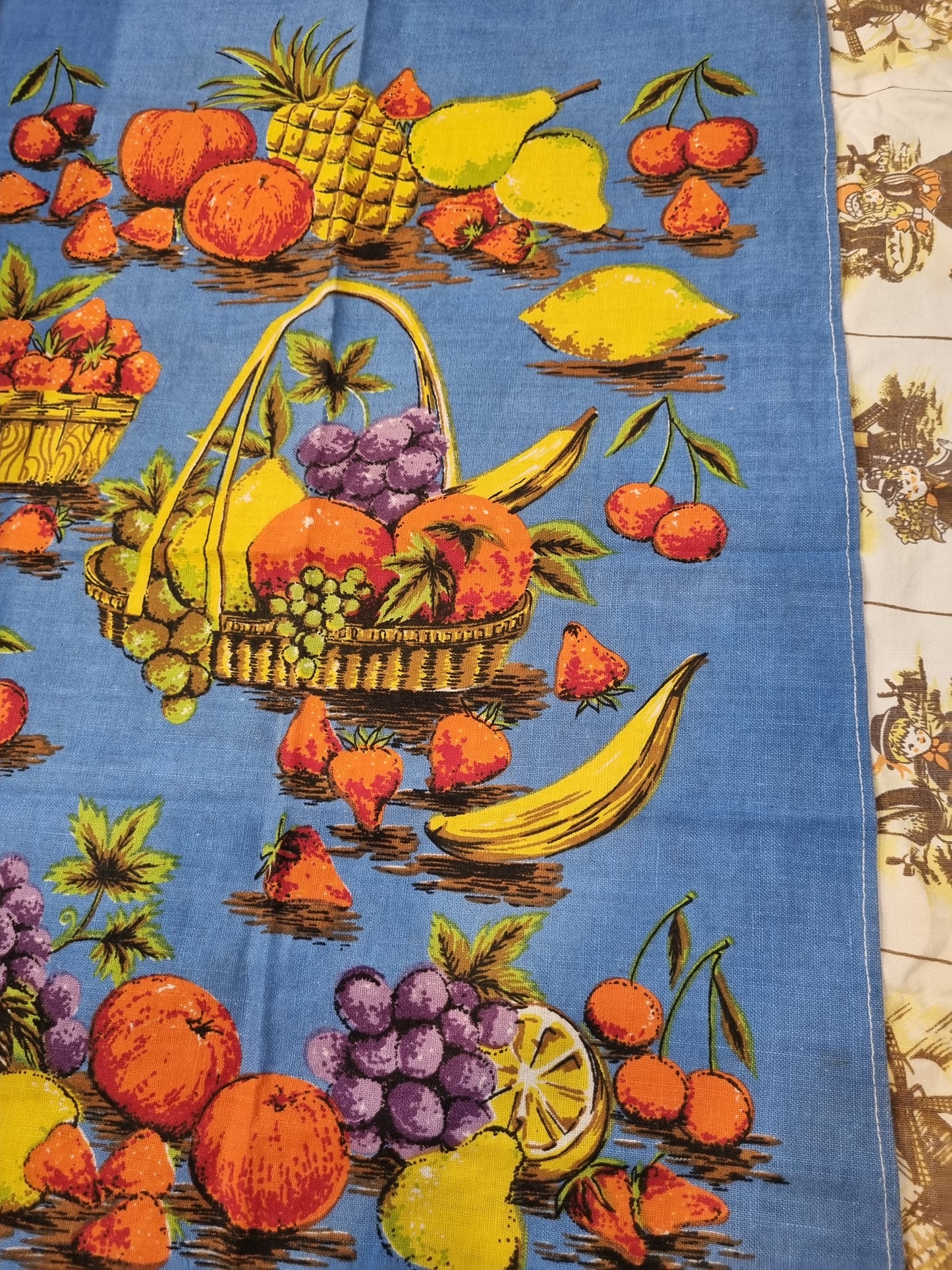 Vintage Teatowel - Fruitbowls