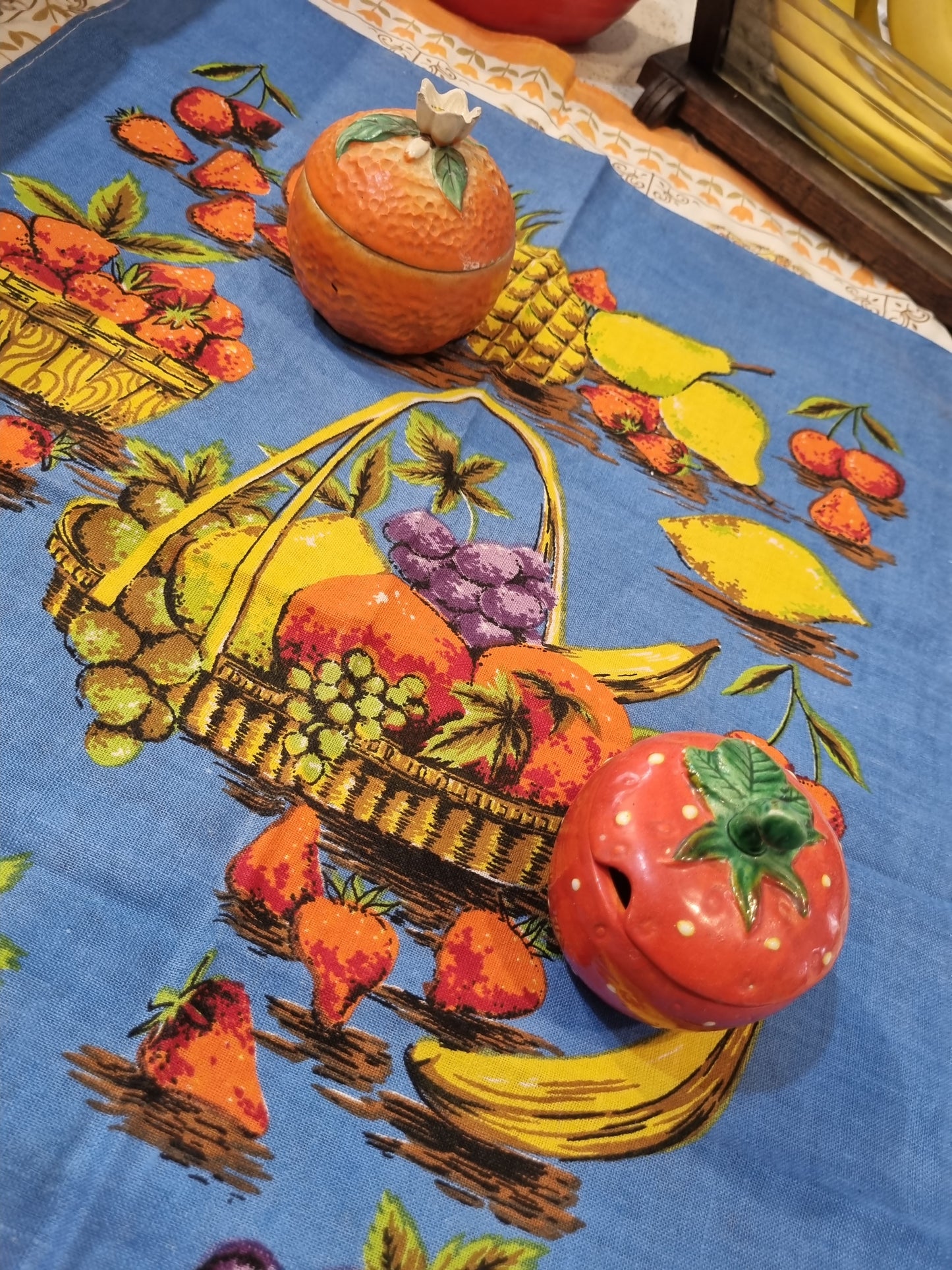 Vintage Teatowel - Fruitbowls