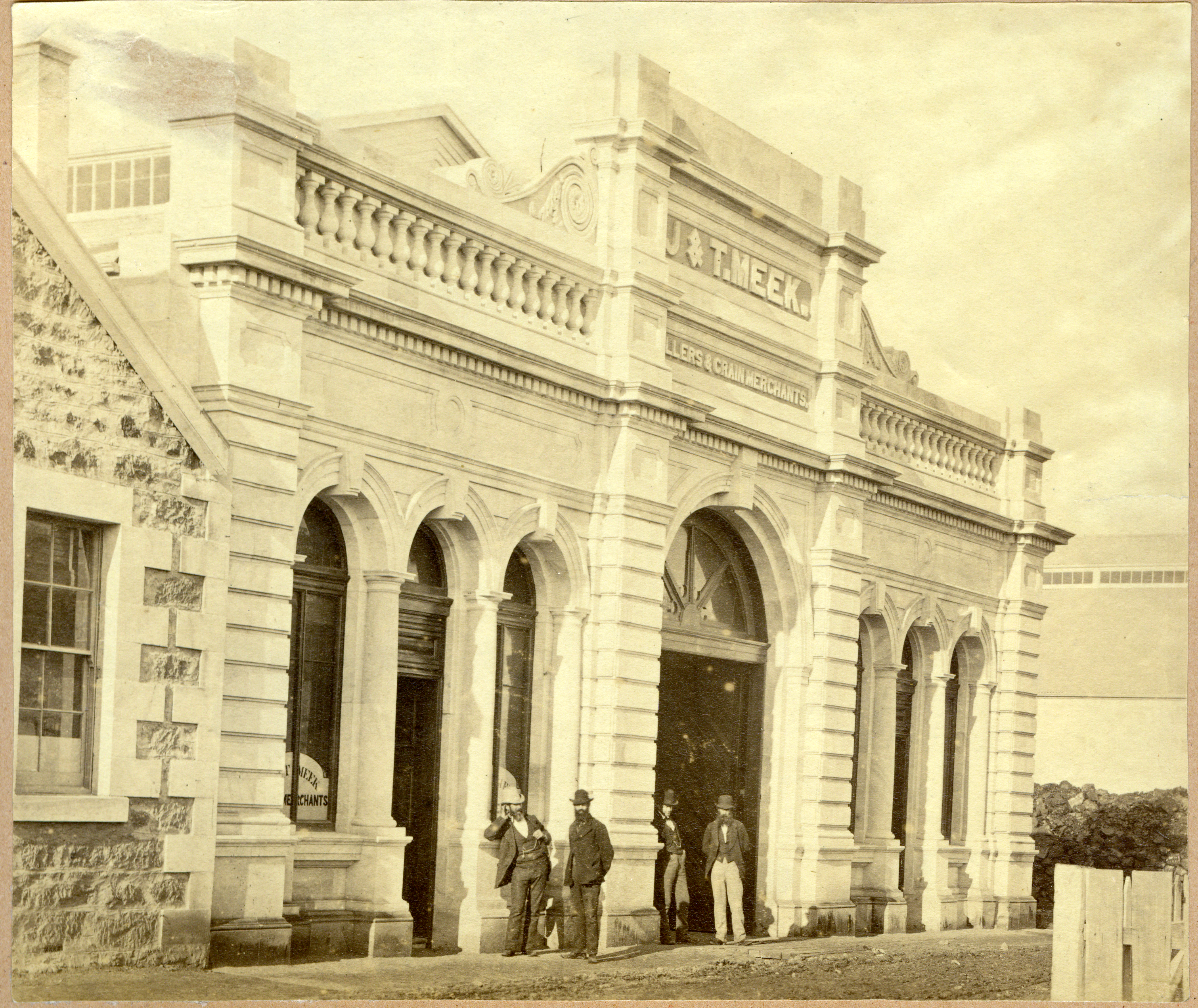 Archive photo of the second Nanna Bangles premises in Oamaru, New Zealand.