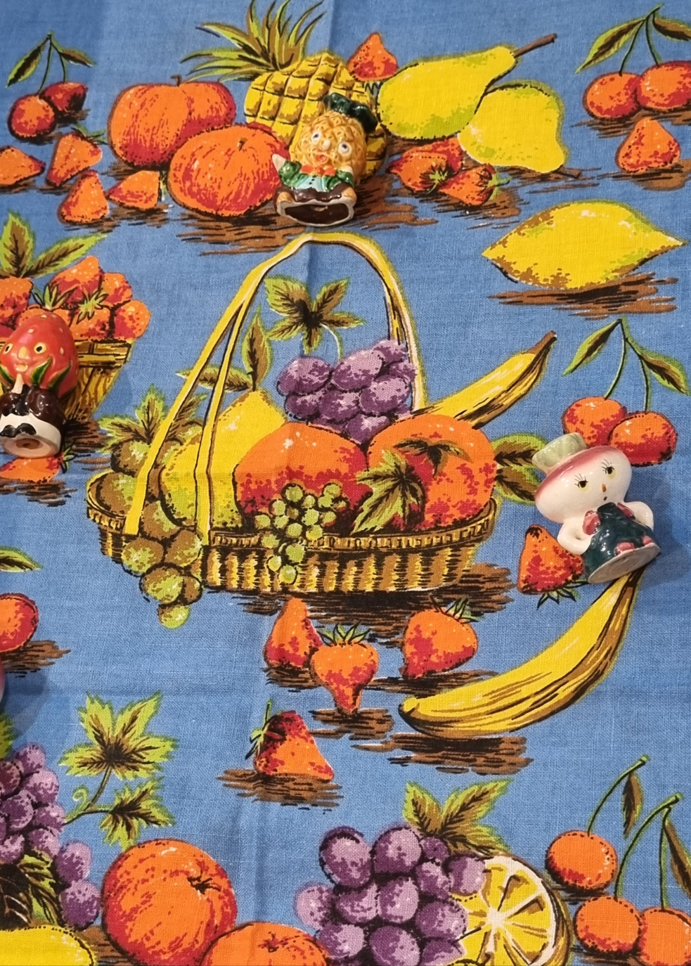 Vintage Teatowel - Fruitbowls