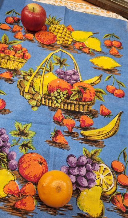 Vintage Teatowel - Fruitbowls