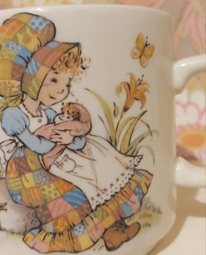 Crown Lynn Nurseryware Cup - Hobbie Holly Style