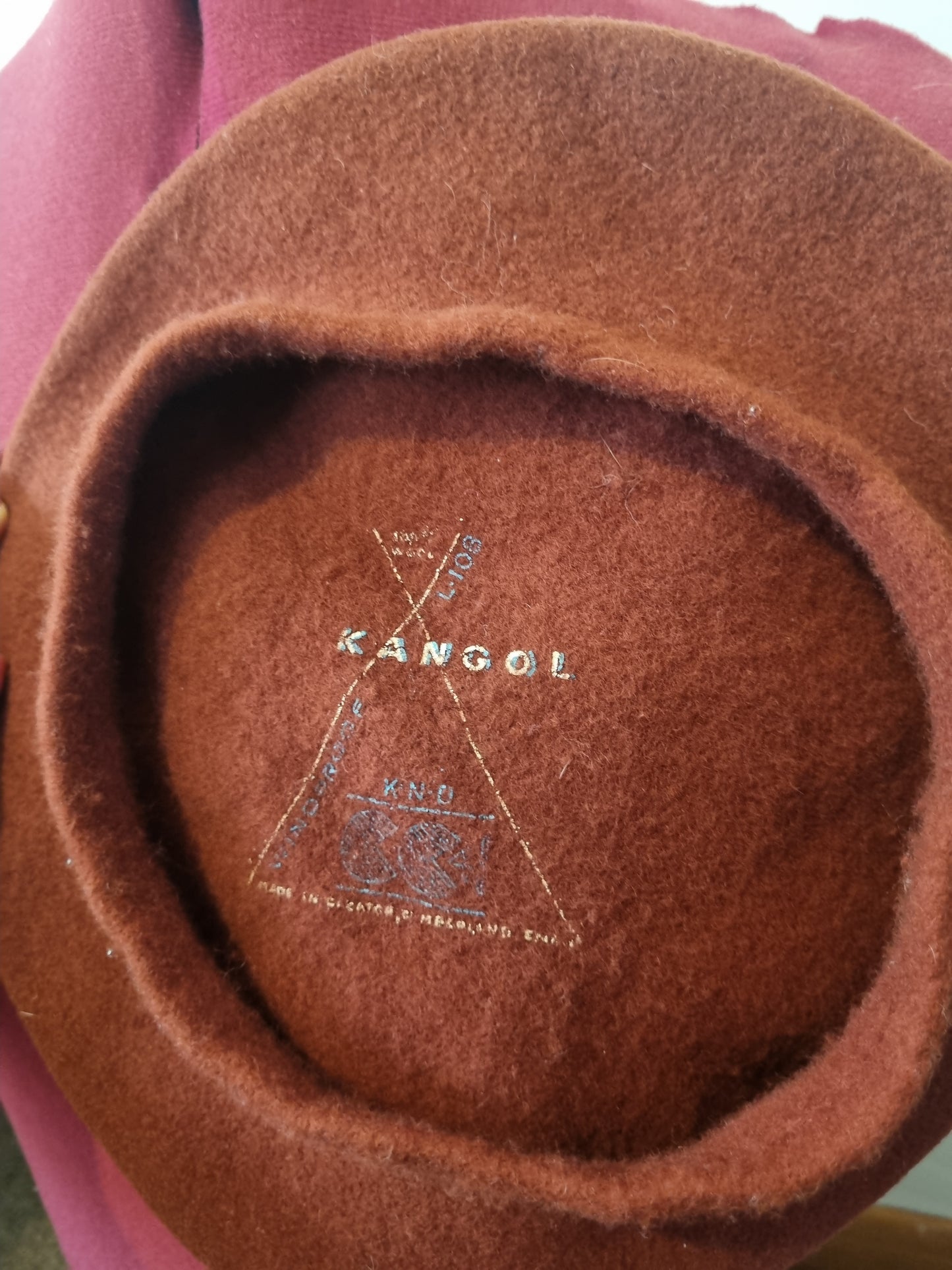 Kangol Beret - Upcycled Doily