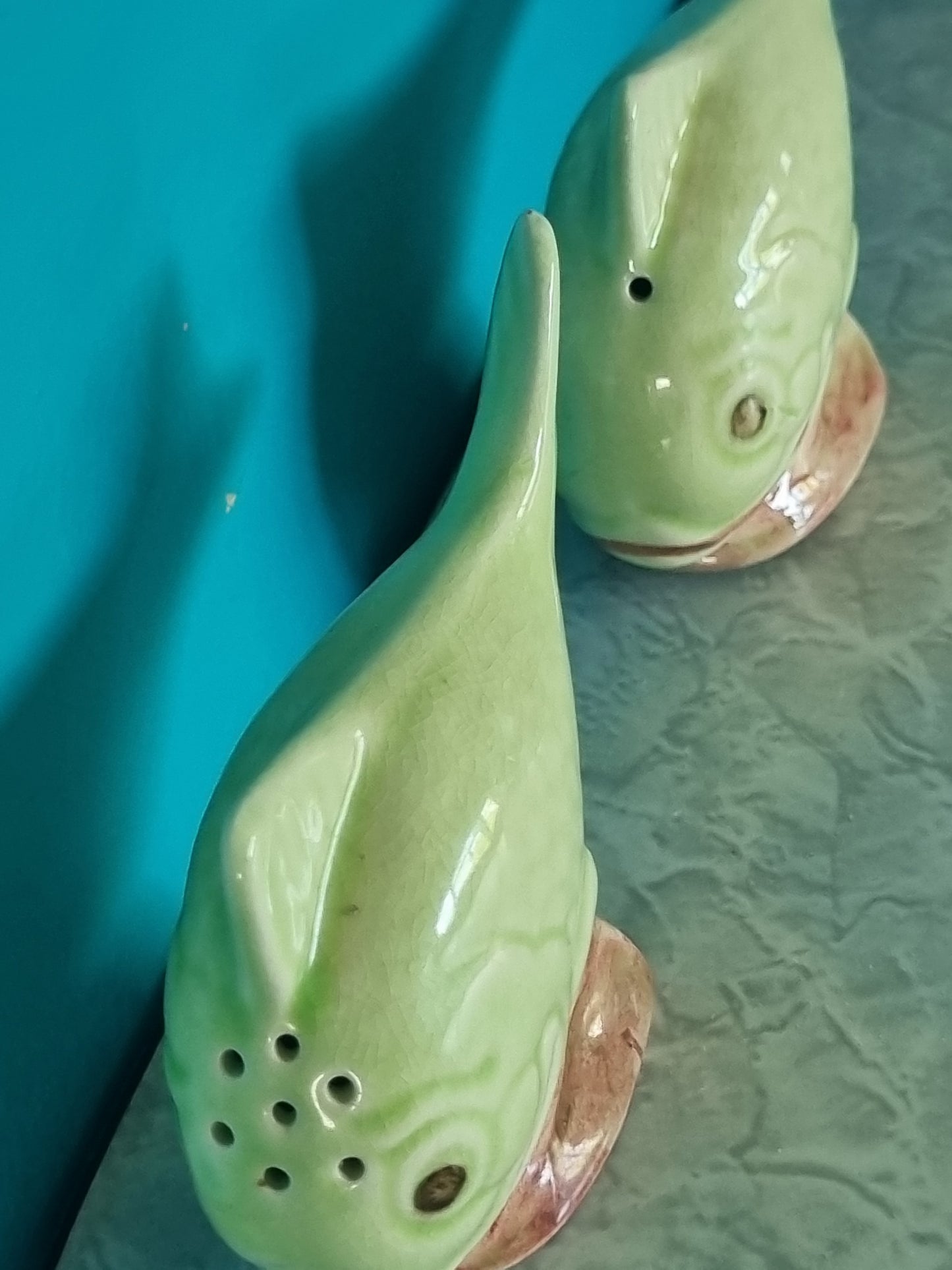 Salt And Pepper Shakers - Melba Ware Fish
