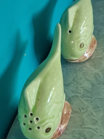 Salt And Pepper Shakers - Melba Ware Fish