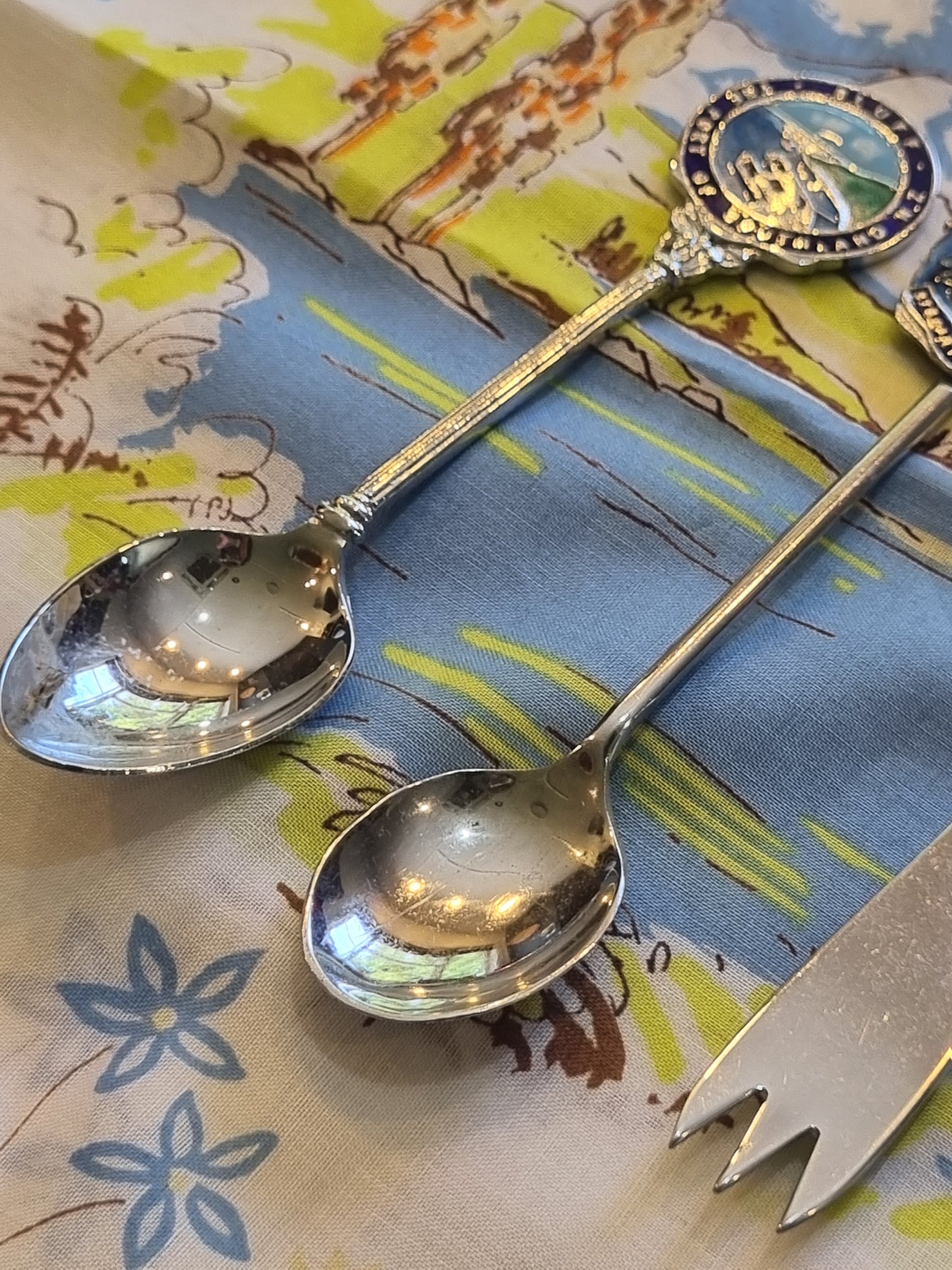 Souvenir Teaspoons x 3 - Southernmost NZ