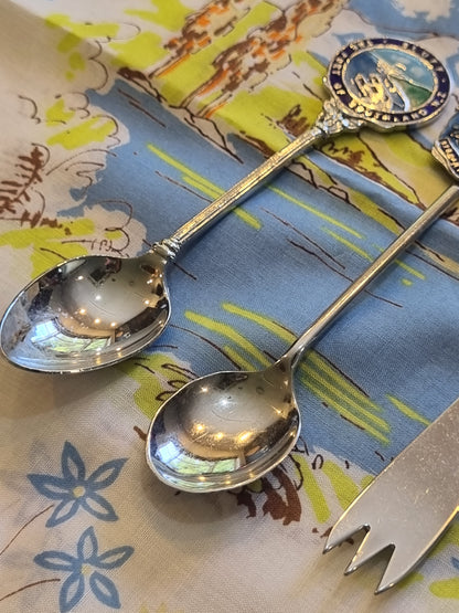 Souvenir Teaspoons x 3 - Southernmost NZ