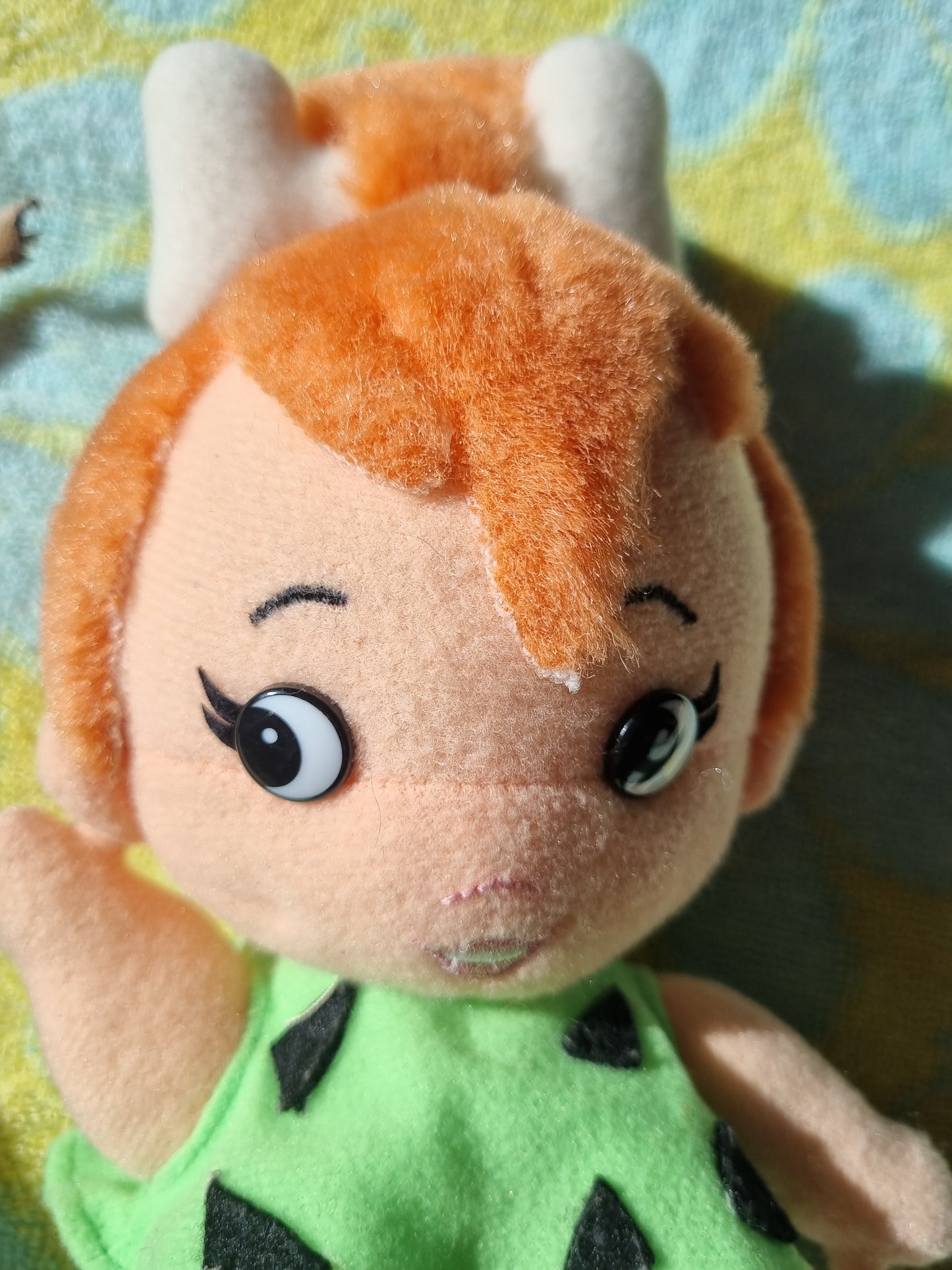 Flinstones Plush Toy - Pebbles - Hanna-Barbera 1998